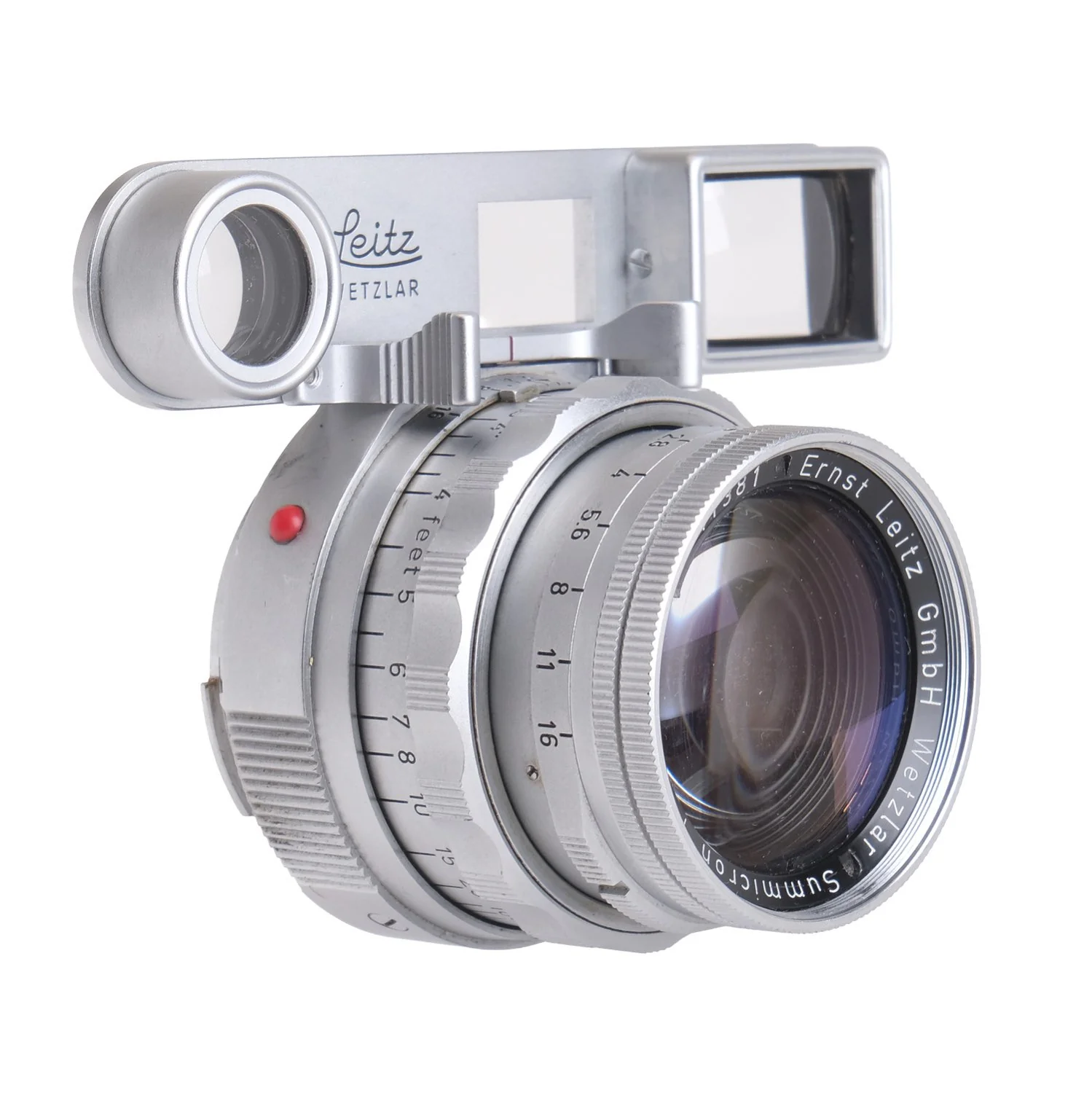 Leica 5cm f2 Summicron Dual Range, SDPOO, DAG Overhaul 1541381 - Image 3