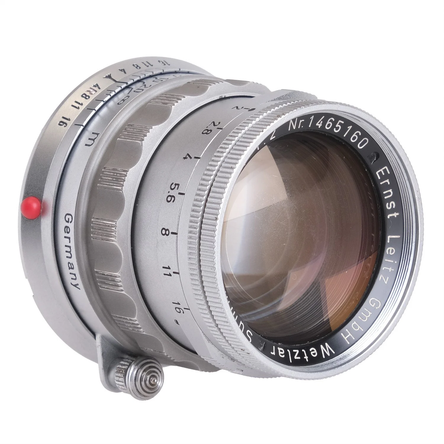 Leica 5cm f2 Summicron Rigid 1465160 - Image 3