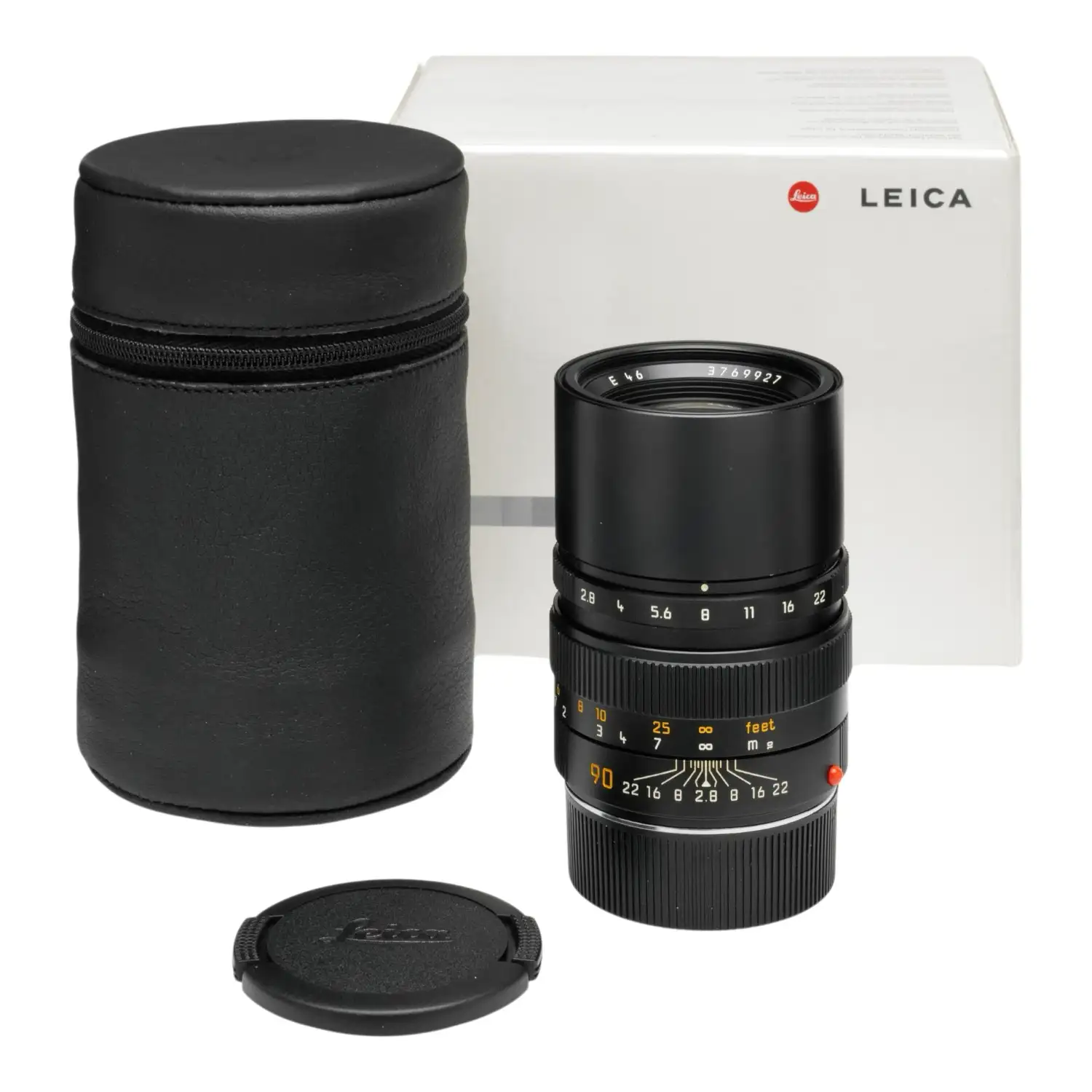 Leica 90mm 2.8 Elmarit-M, Boxed 3769927 - Image 8