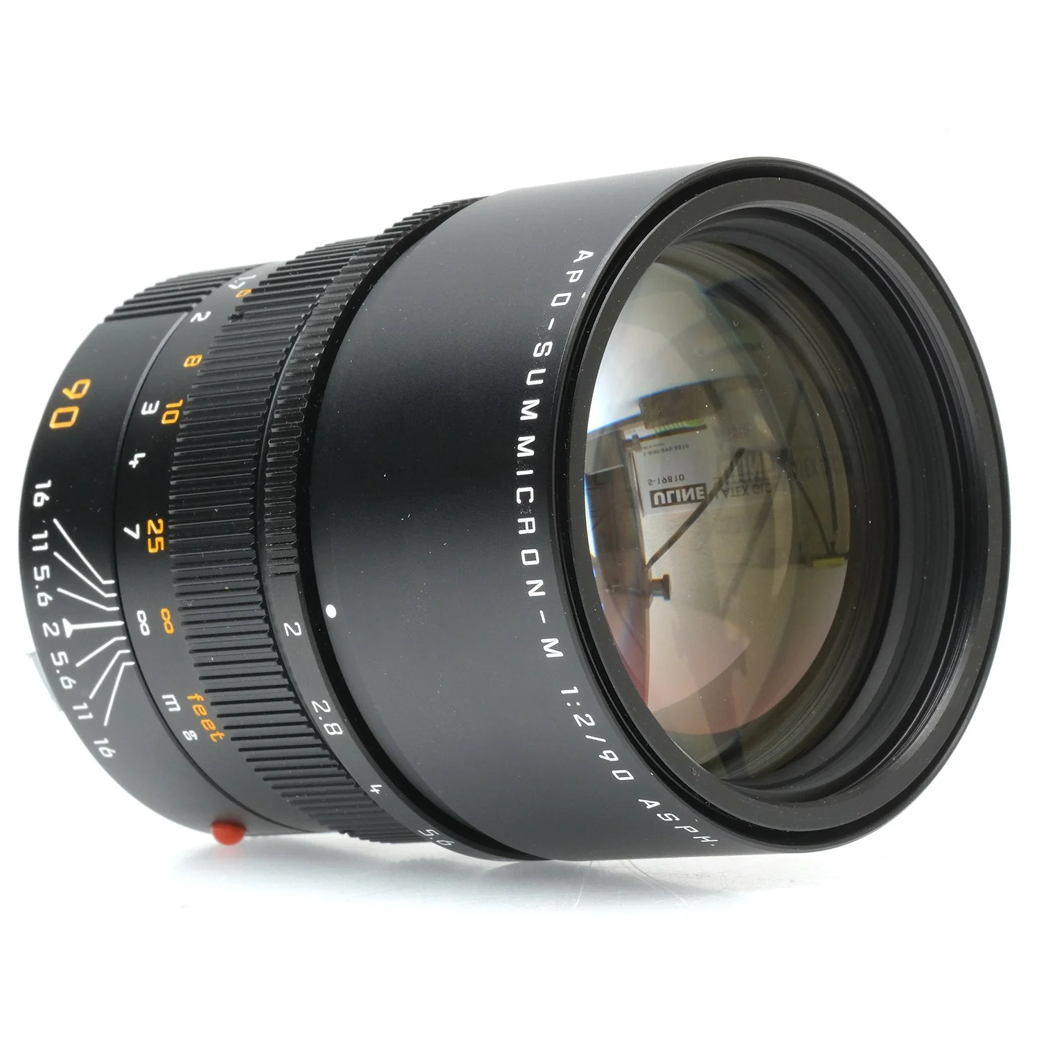 Leica 90mm f2 APO-Summicron-M Asph, Black 3955295 - Image 3