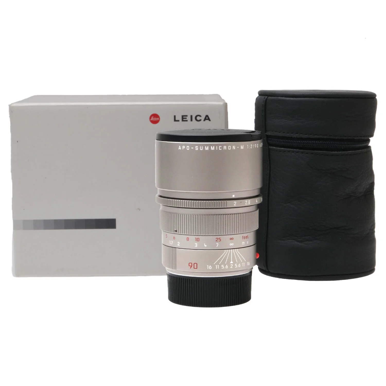 Leica 90mm f2 Asph Titanium, Boxed 3923441 - Image 8