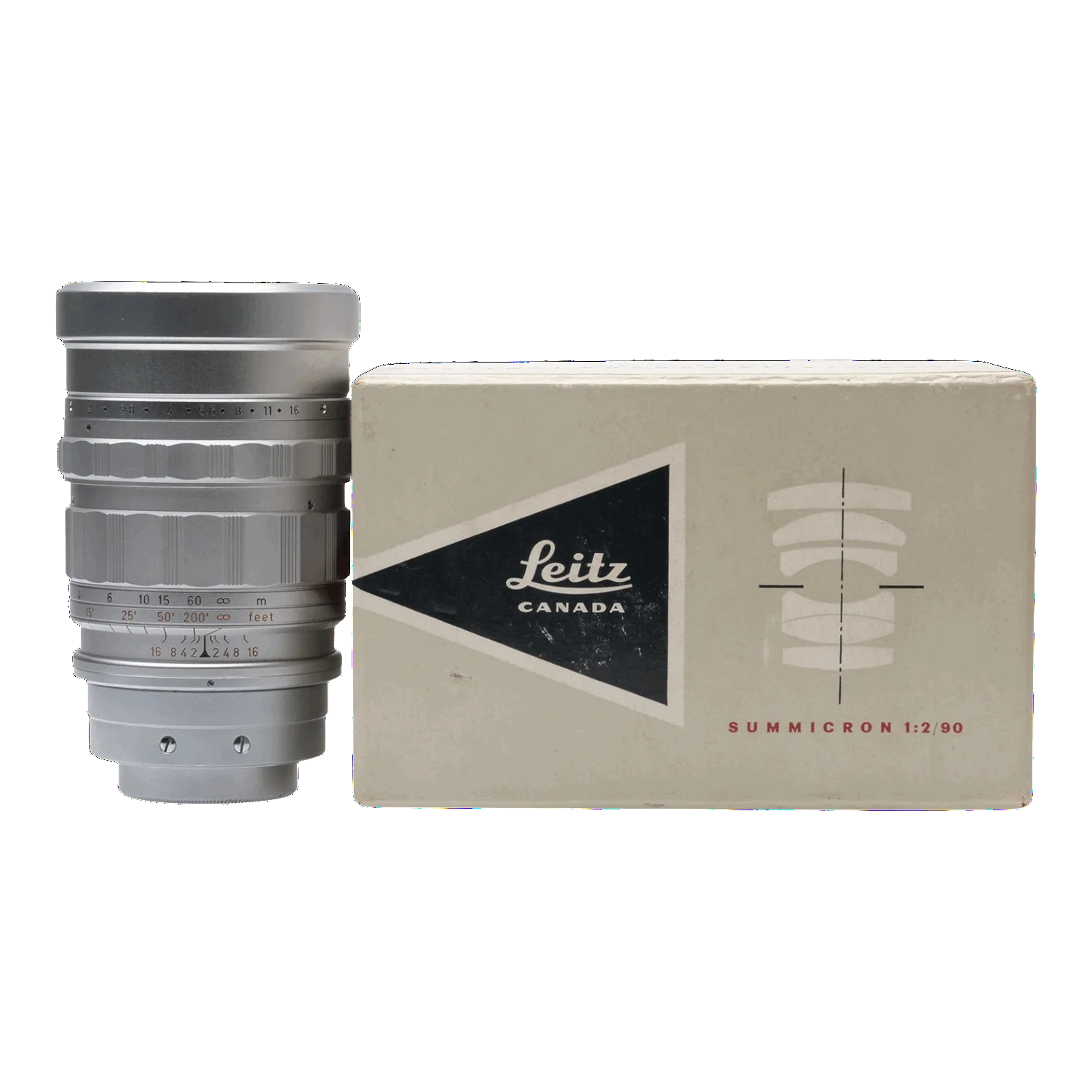 Leica 90mm f2 Summicron Silver Boxed,1680885 - Image 8
