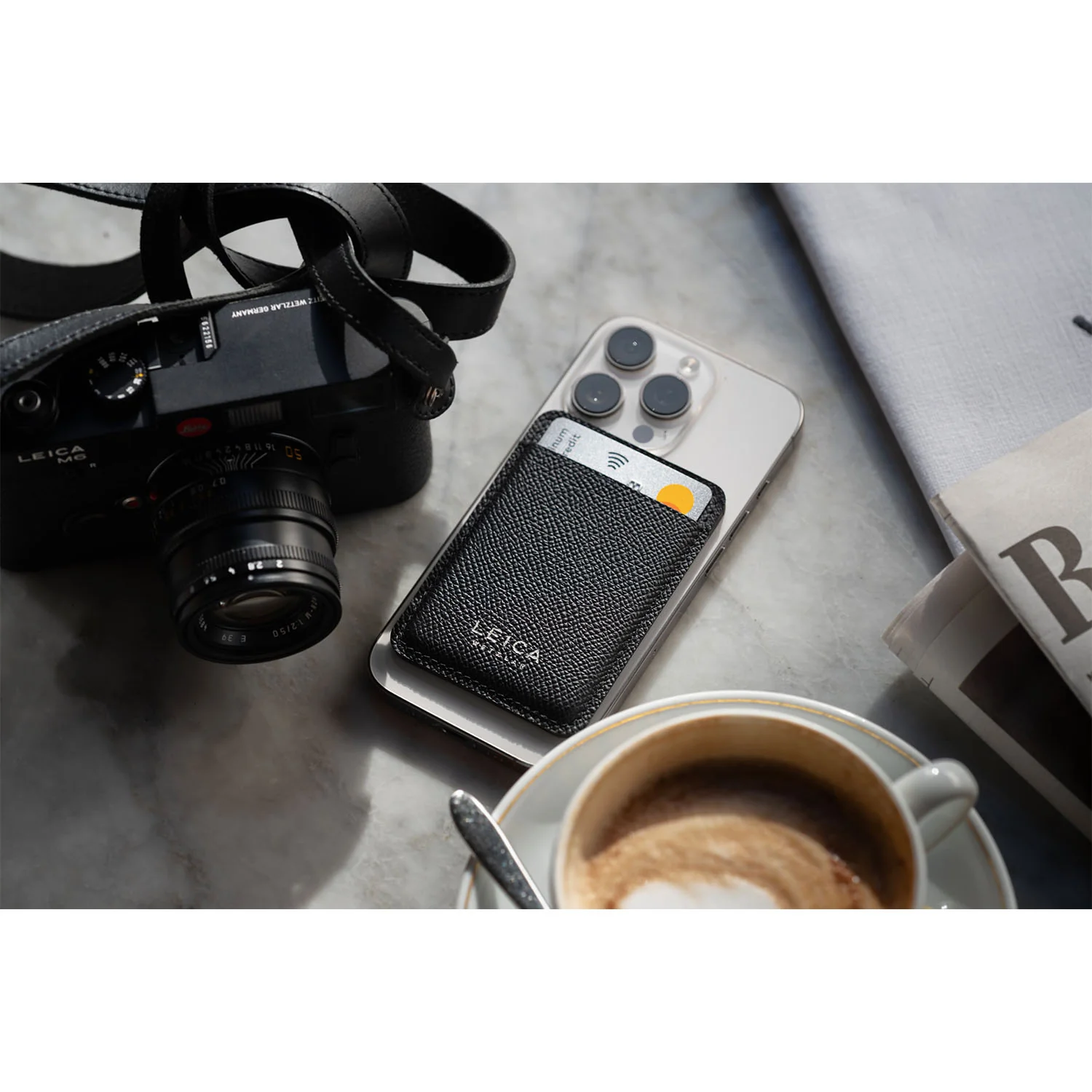 Leica Cardholder for MagSafe, leather - Image 3