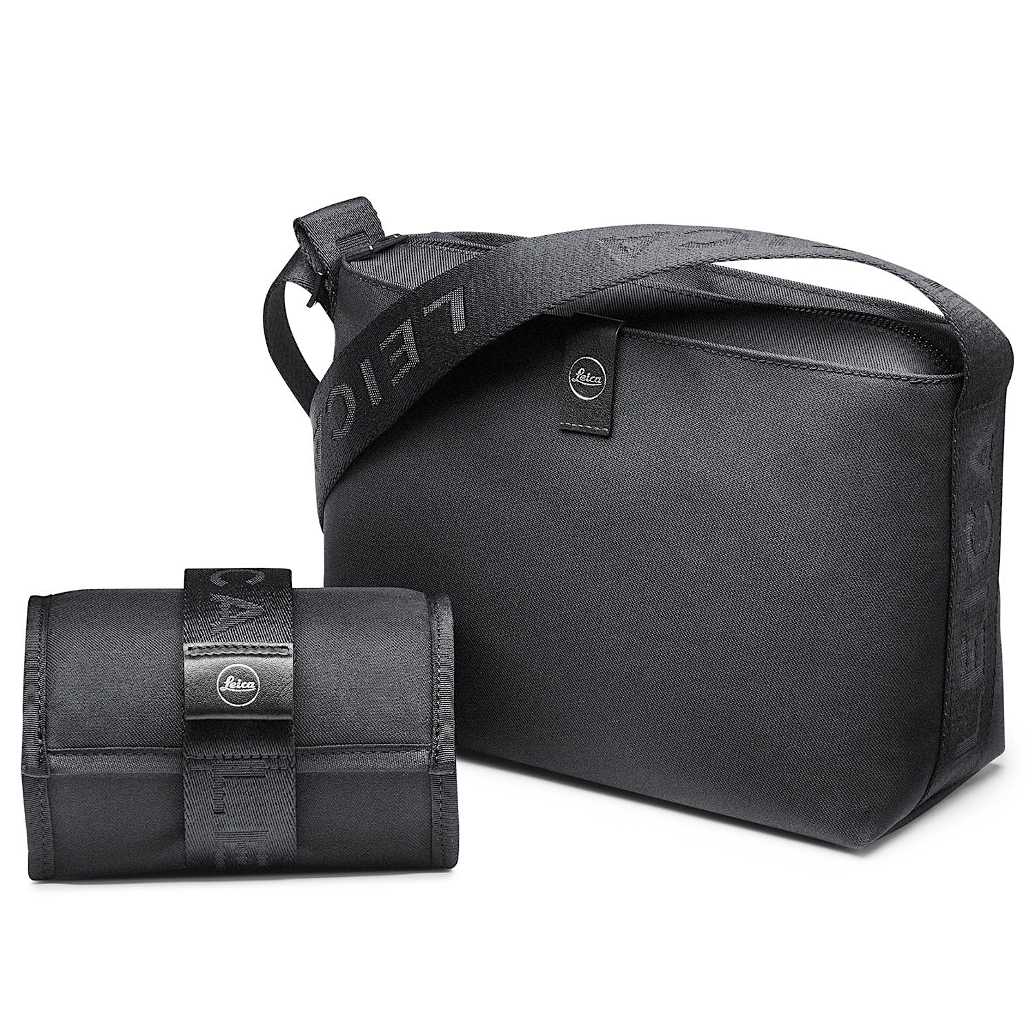 Leica Crossbody Bag SOFORT, M, Recycled Polyester, Black - Image 2