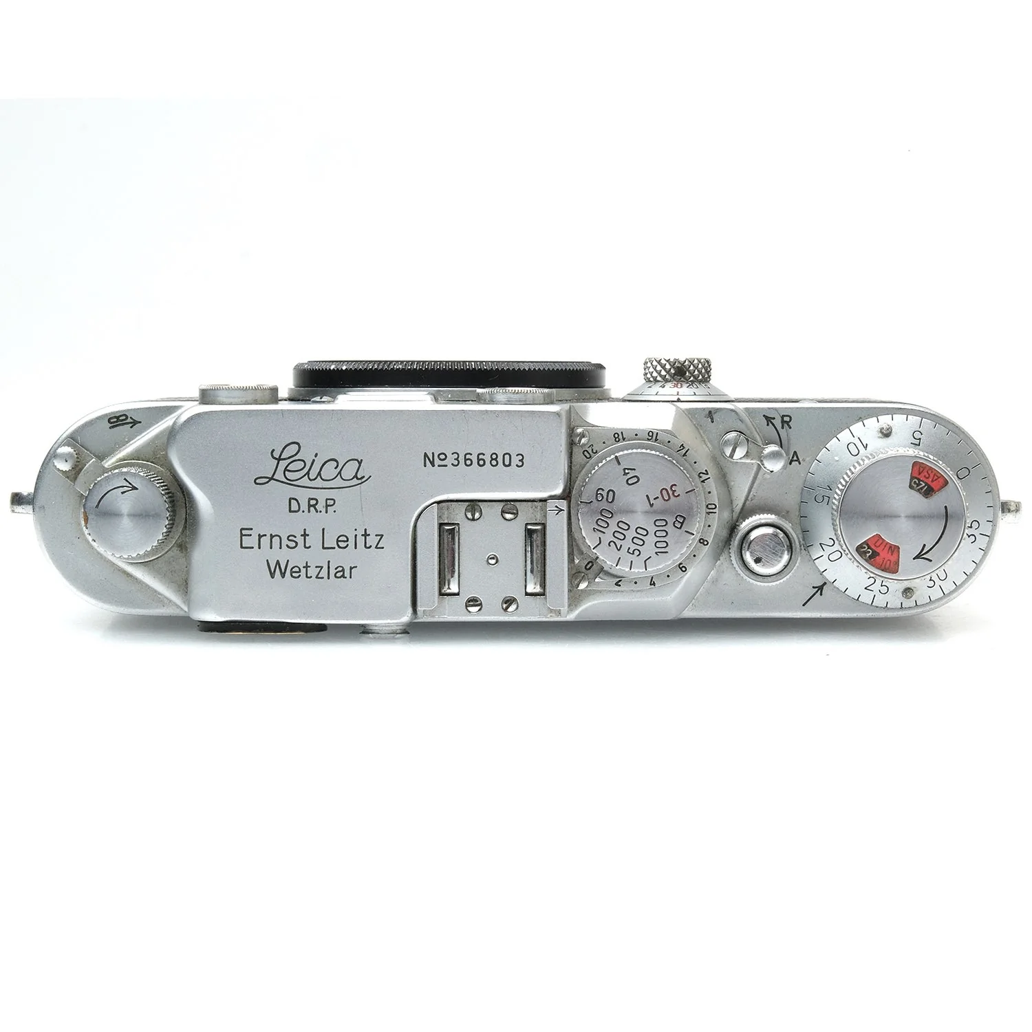 Leica IIIc/f Red Curtain 1940 366803 - Image 3