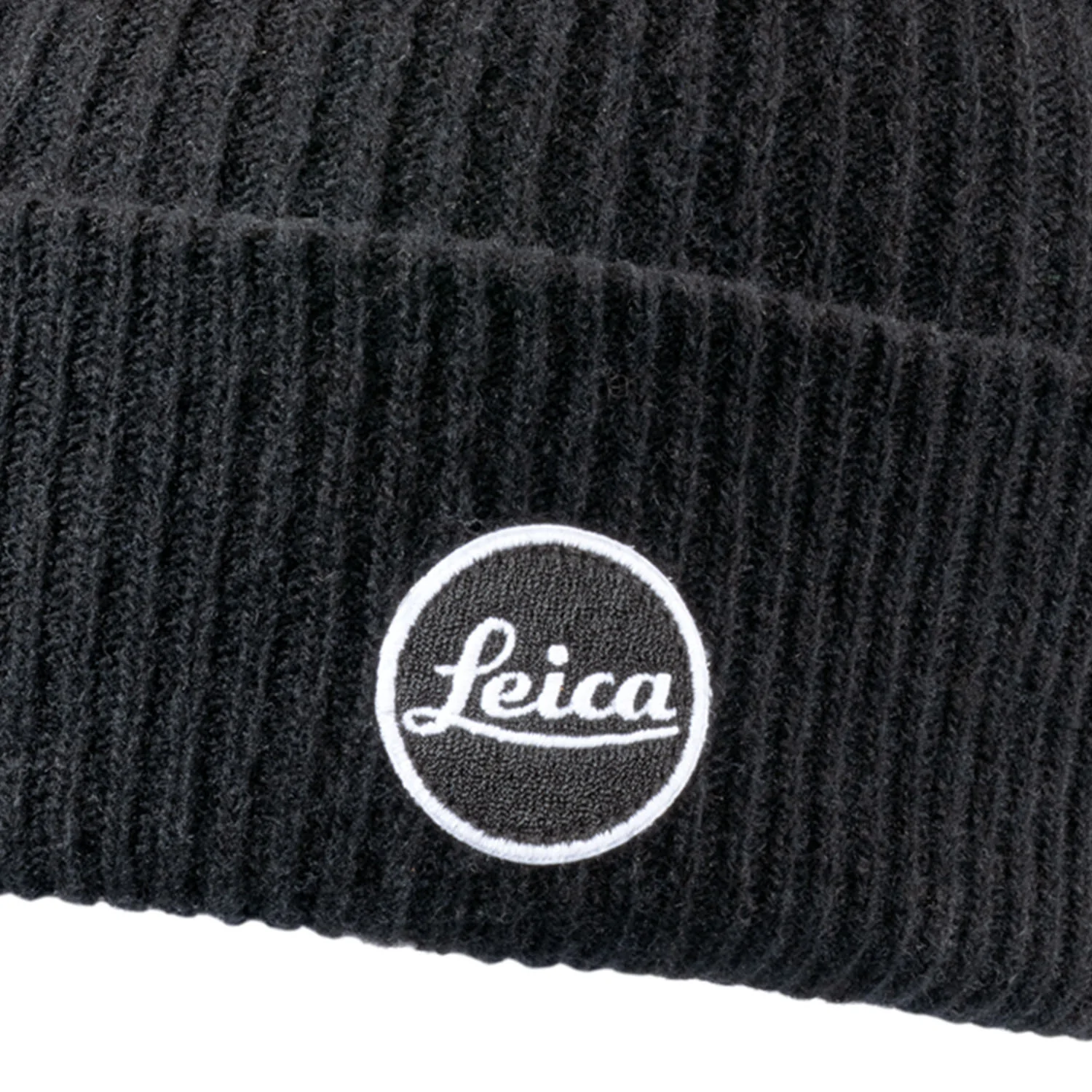Leica Knitted Hat, Black - Image 3