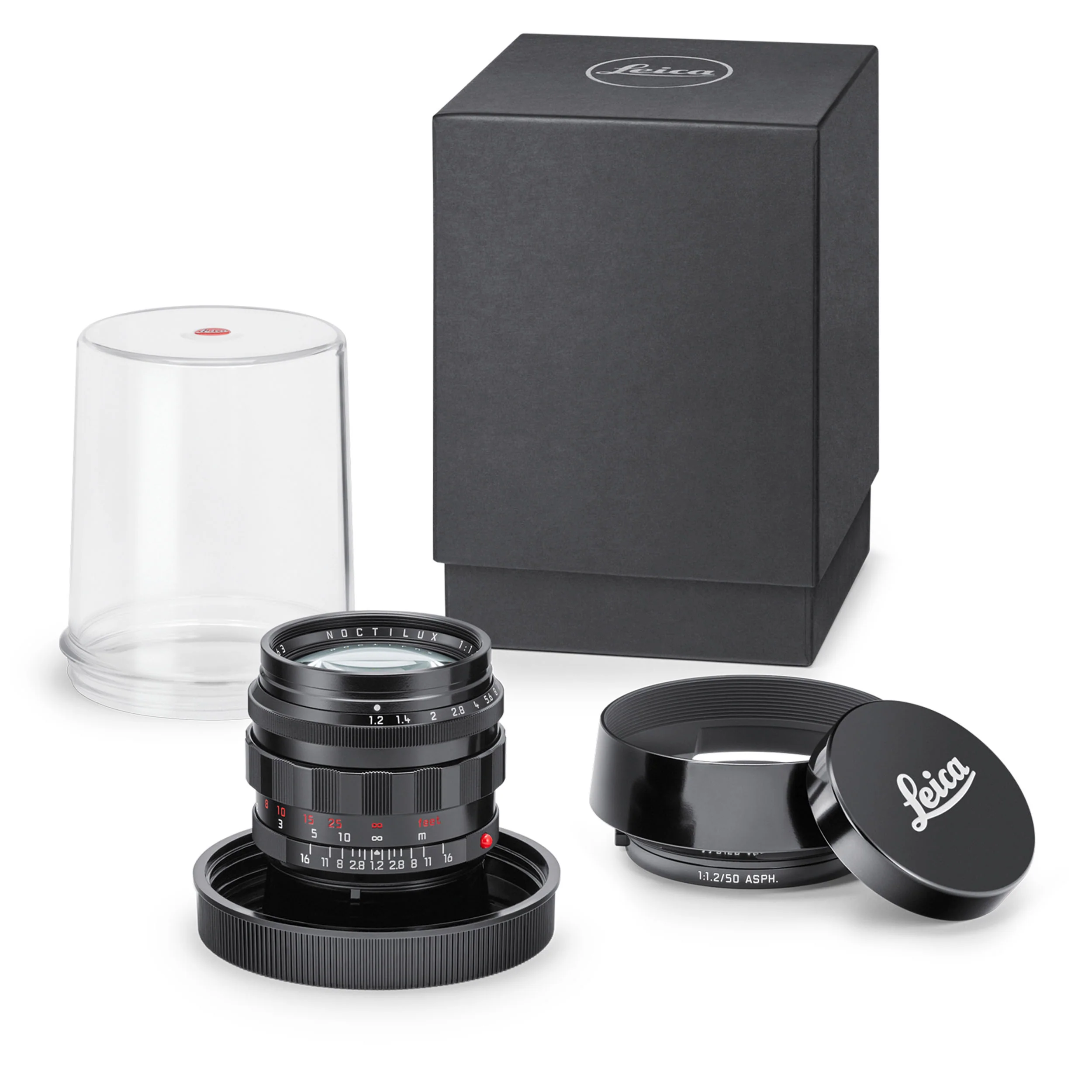 Leica M 50mm f1.2 Noctilux-M Lens - Black Paint - Image 3