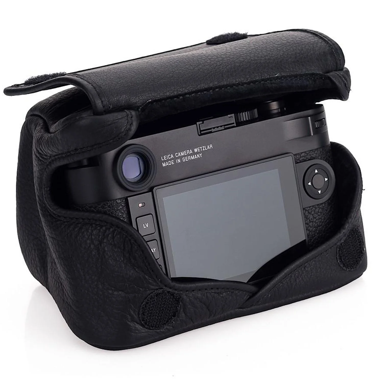 Leica M10 Leather Pouch Black , Long - Image 2