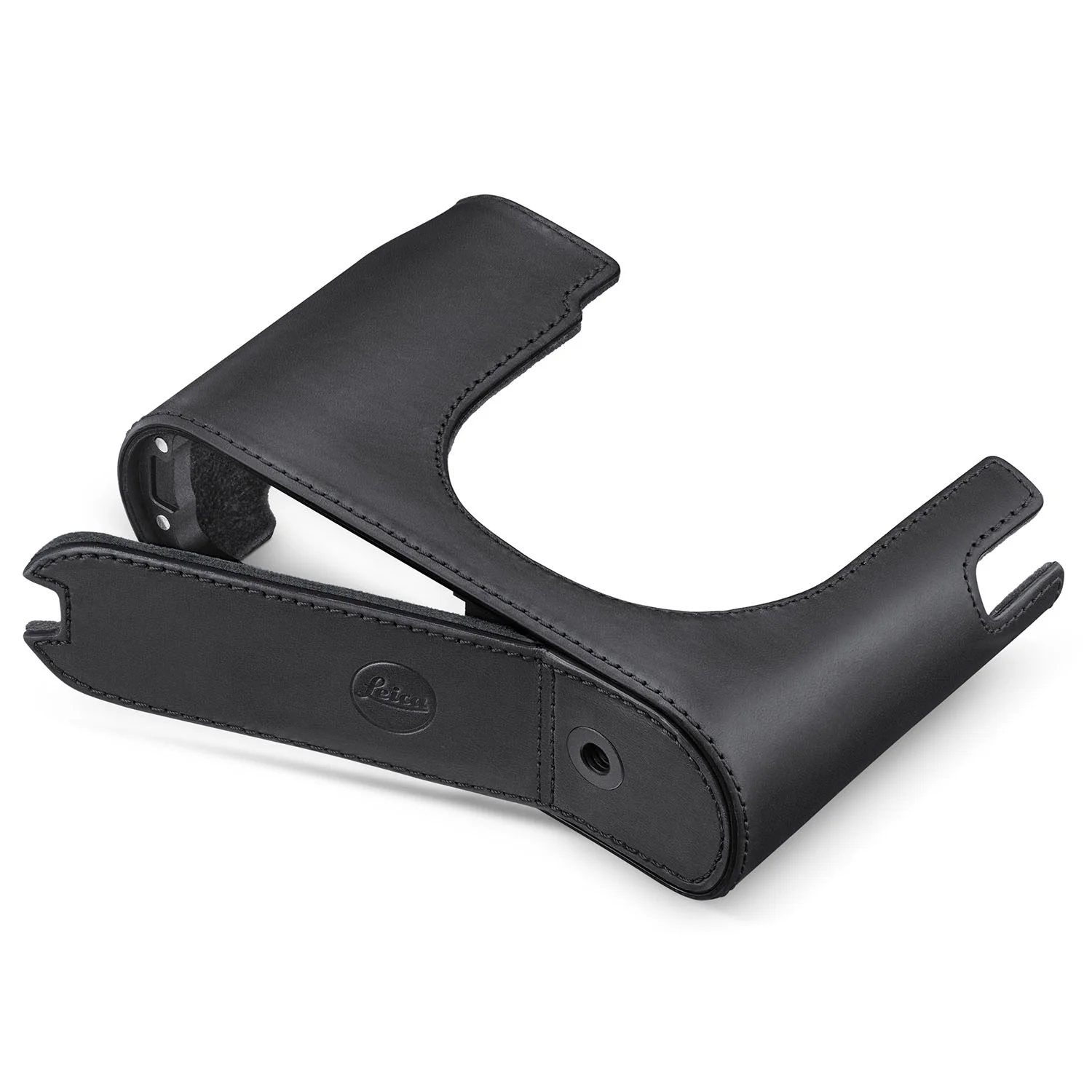 Leica Q3 Leather Halfcase - Black - Image 2