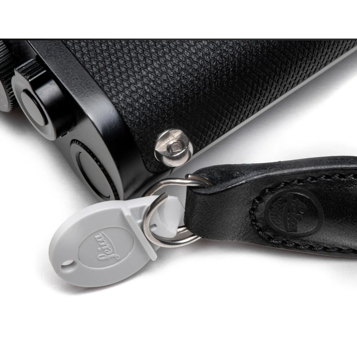 Leica Rope Strap - White and Black -  Ring - 100cm - Image 3