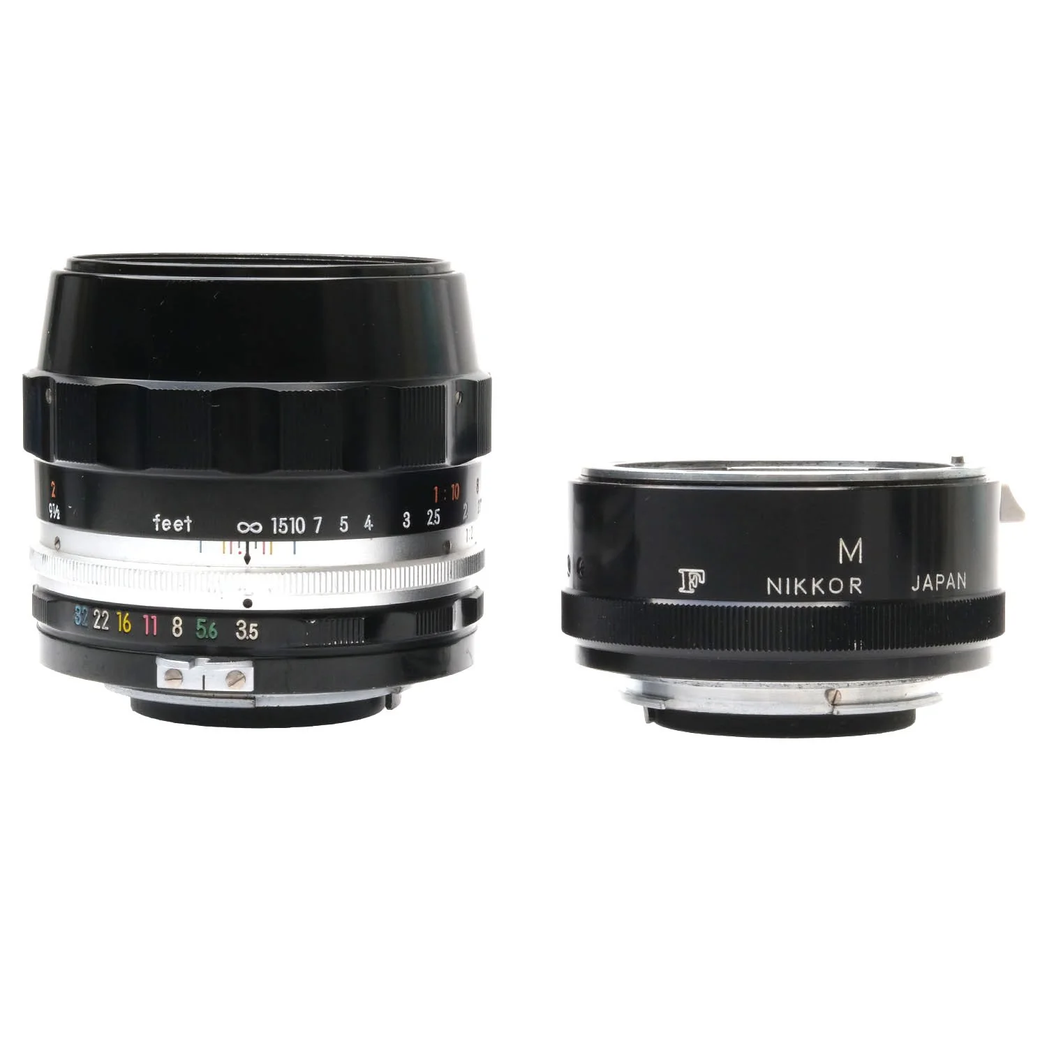 Nikon 55mm f3.5 Micro, M Extention Tube, Case 212633 - Image 8