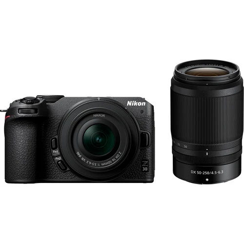 Nikon Z30 w/16-50mm & 50-250mm