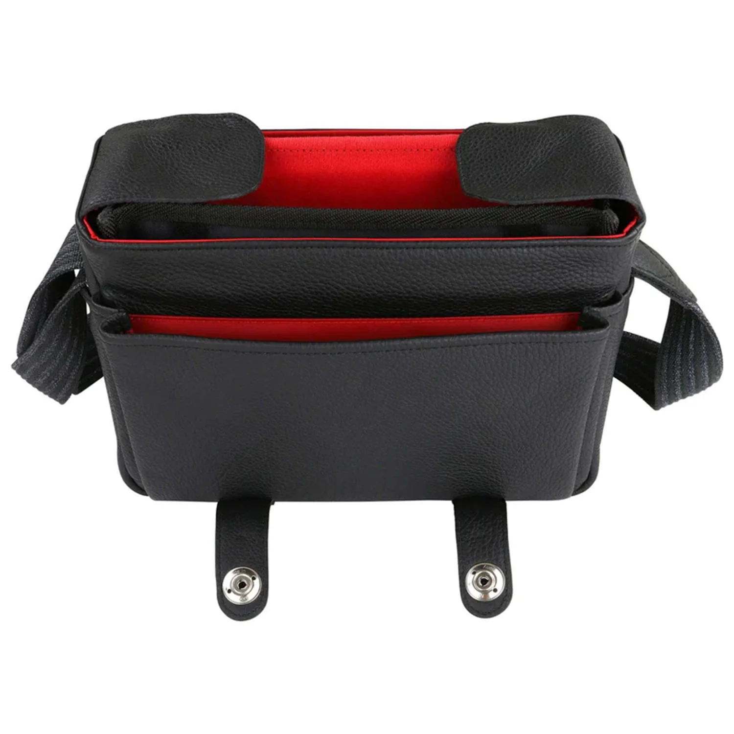 Oberwerth Harry & Sally Cow-Hide Black w/ Red Insert - Image 2