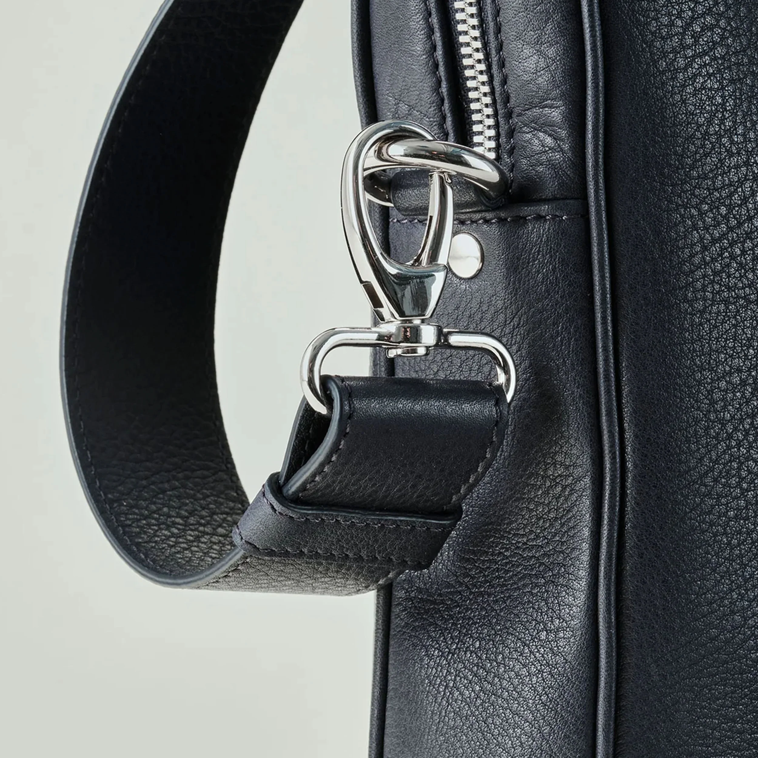 Oberwerth  Warren 1Z Soft Laptop Bag - Navy Blue - Image 6