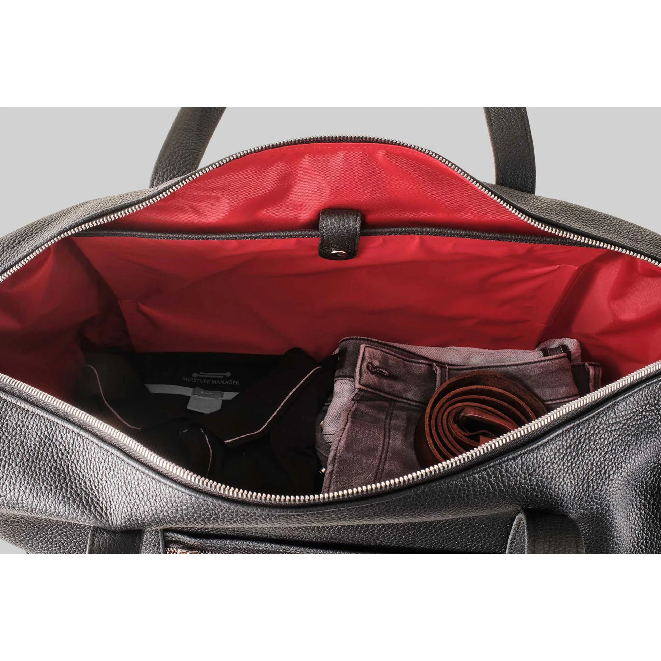 Oberwerth Nelson Black w/ Red Insert - Large - Image 4