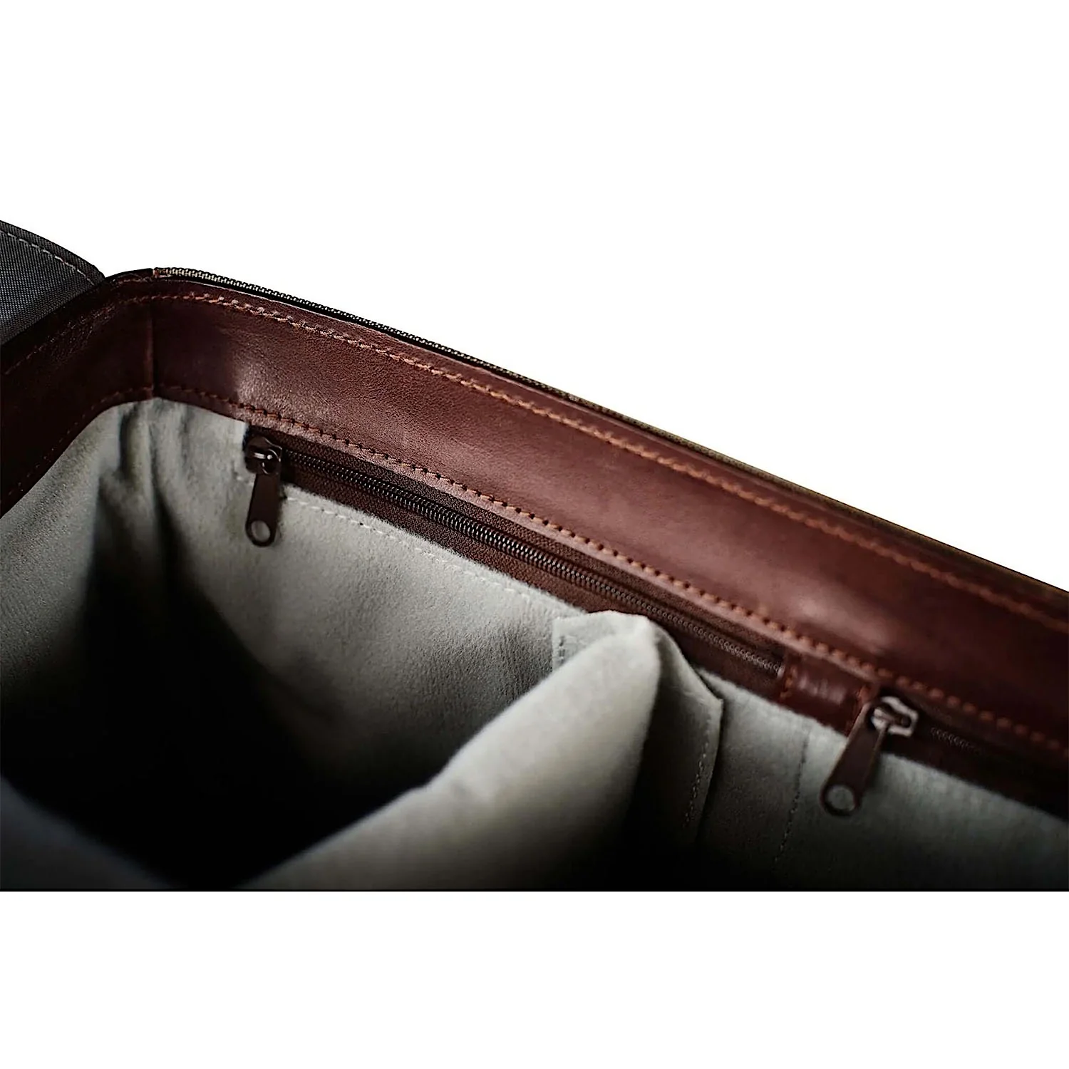 Oberwerth Porto Cordura Black / Cow Hide Dark Brown - Image 6