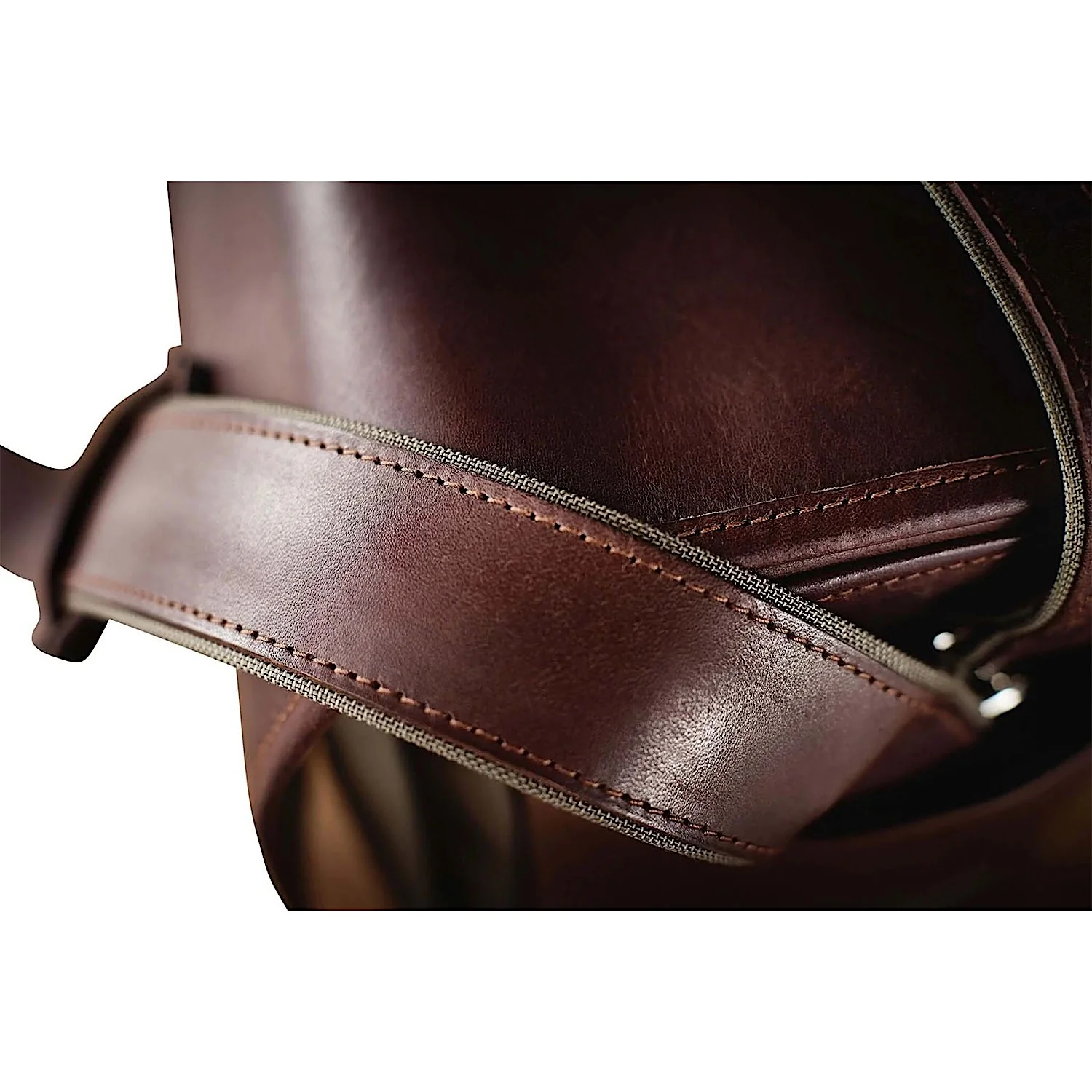 Oberwerth Porto Cordura Black / Cow Hide Dark Brown - Image 7