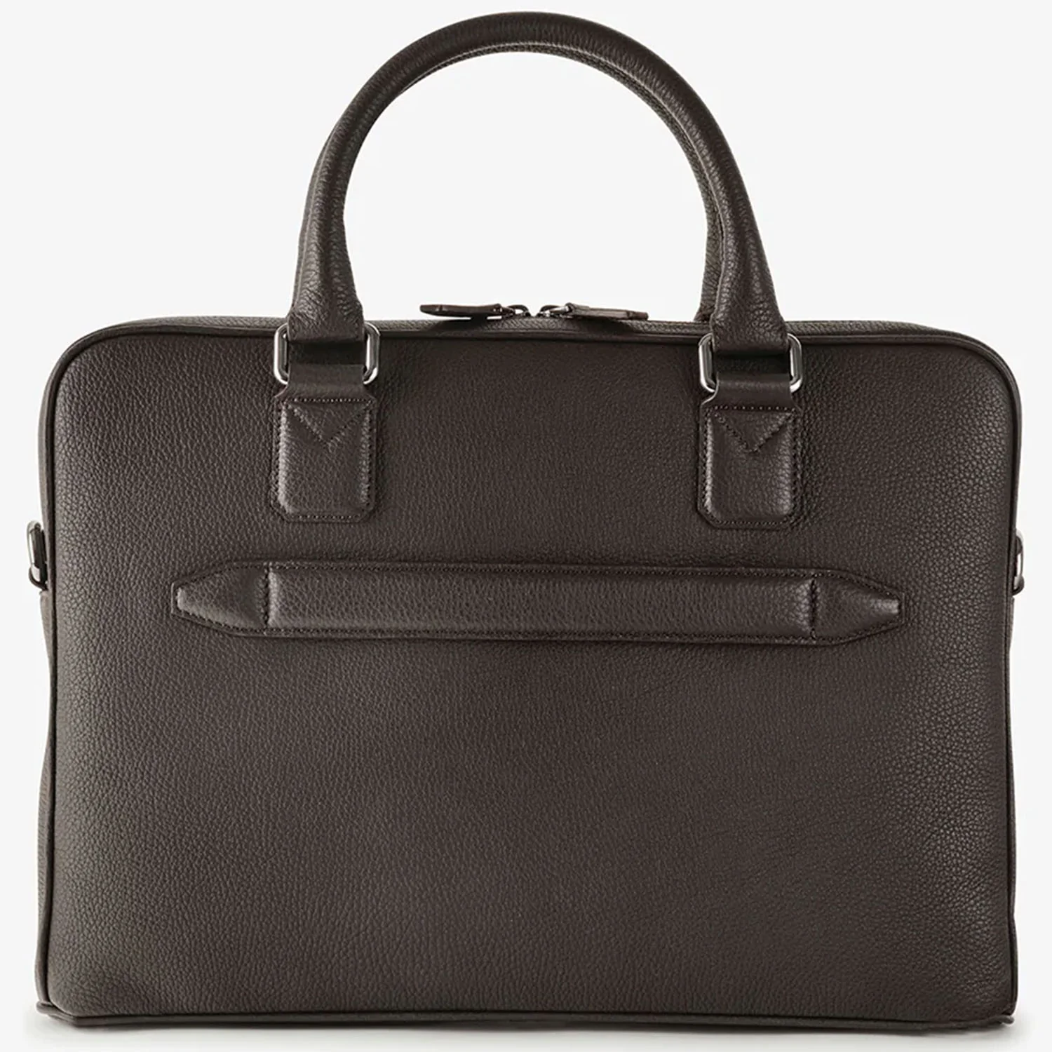 Oberwerth  Warren 1Z Casual Laptop Bag - Dark Brown - Image 3