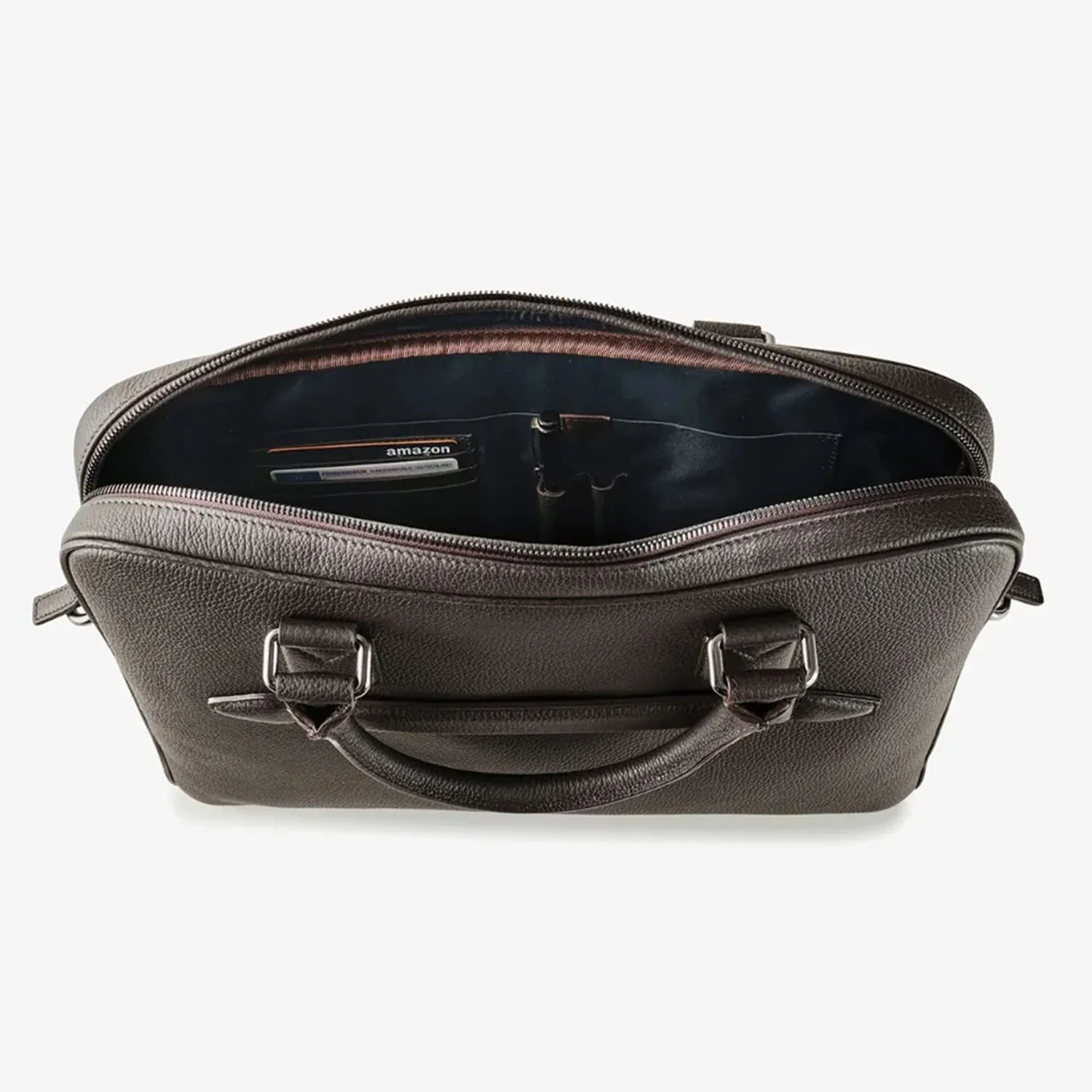 Oberwerth  Warren 1Z Casual Laptop Bag - Dark Brown - Image 4