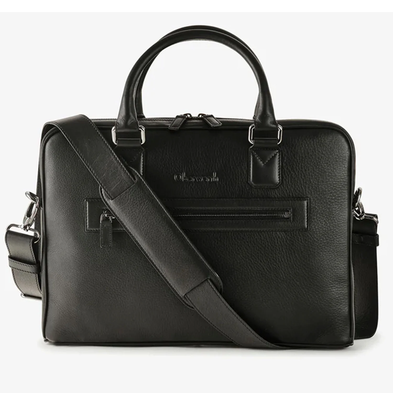 Oberwerth  Warren 1Z Soft Laptop Bag - Black