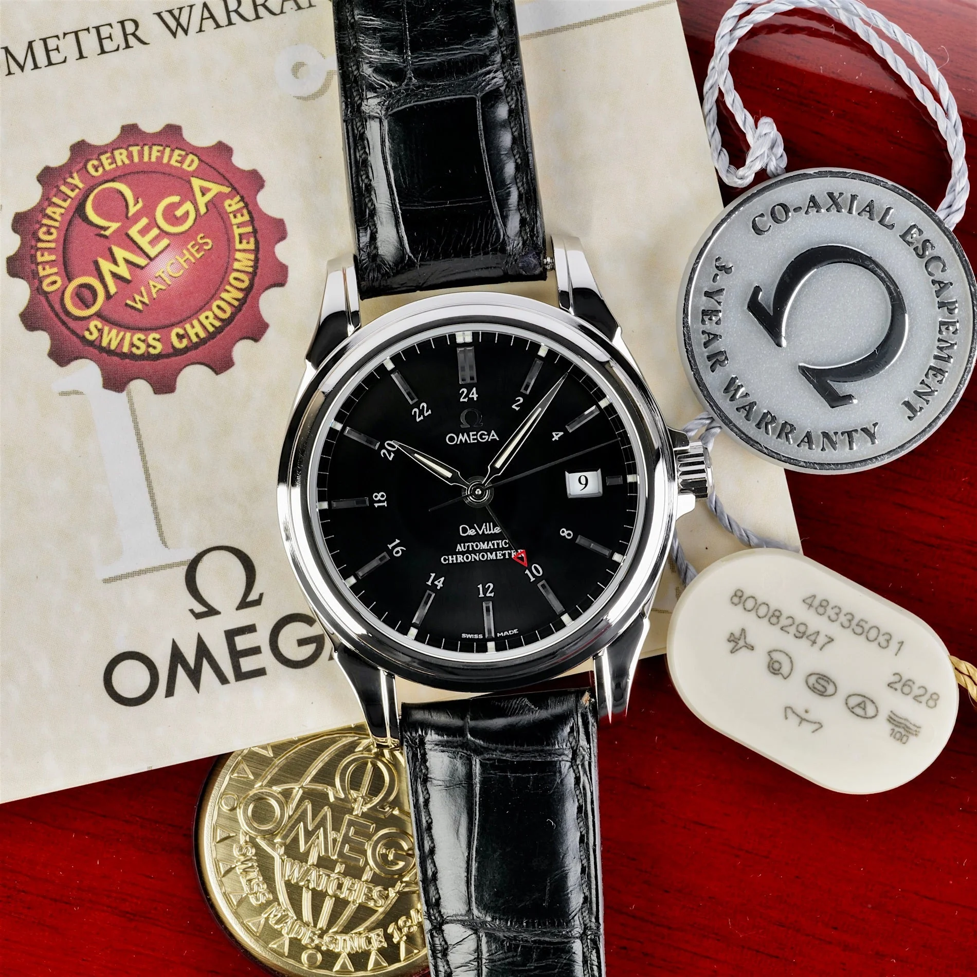 Omega DeVille Co-Axial Ref 48335031  80082947
