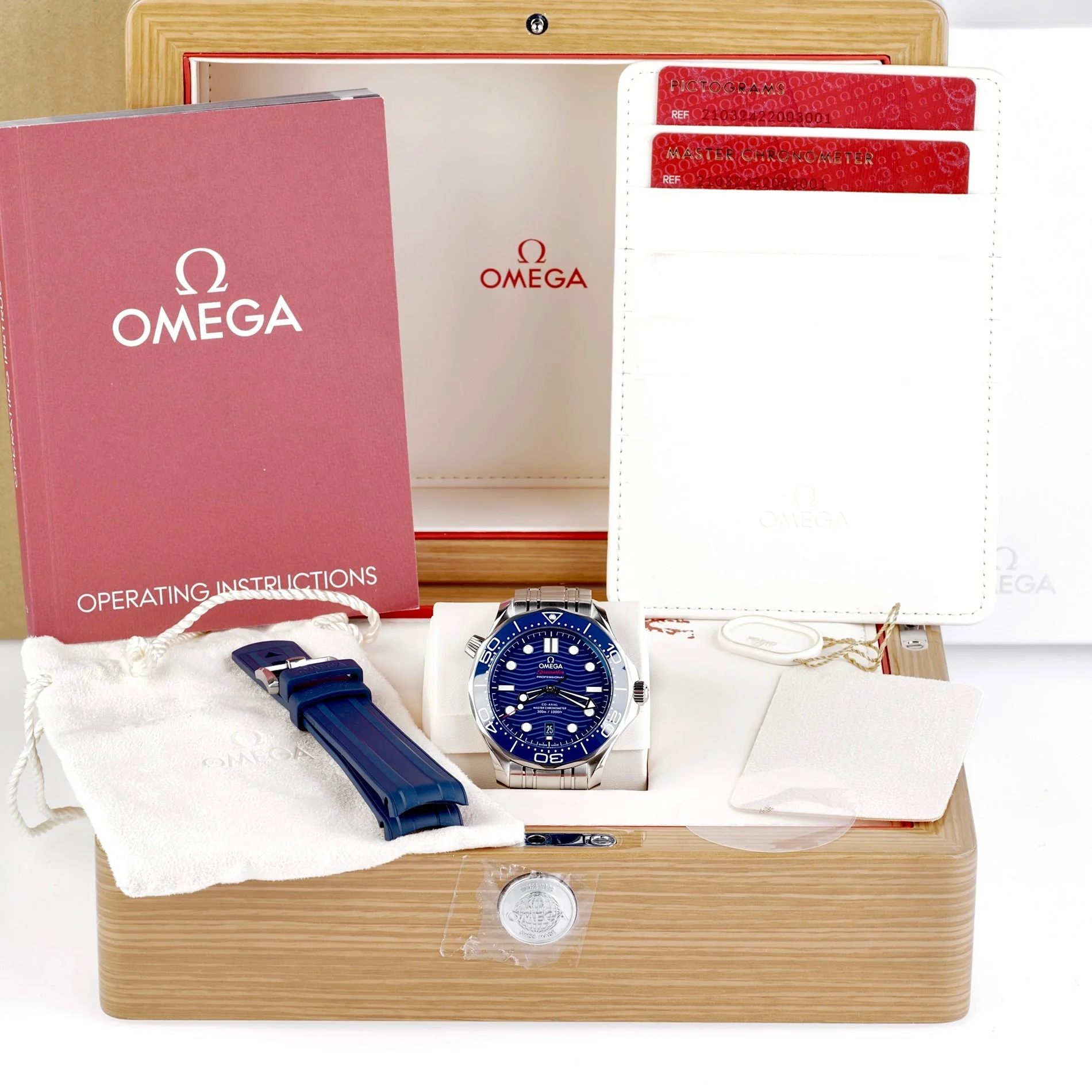 Omega Seamaster Ref 21032422003001, Boxed 83514357 - Image 4