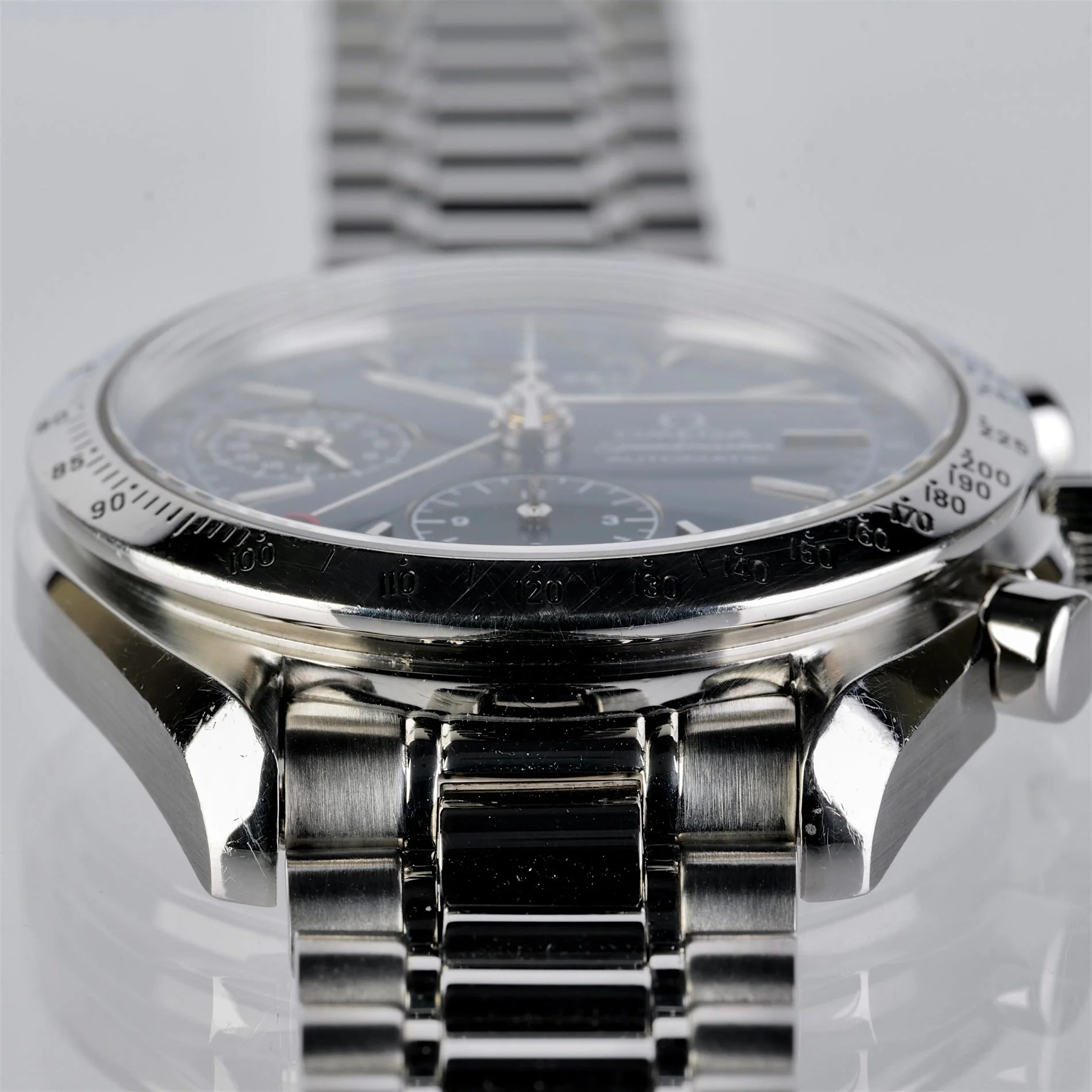 Omega Speedmaster Triple Date Blue Automatic Chronograph Ref 3521.80.00 56010736 - Image 3