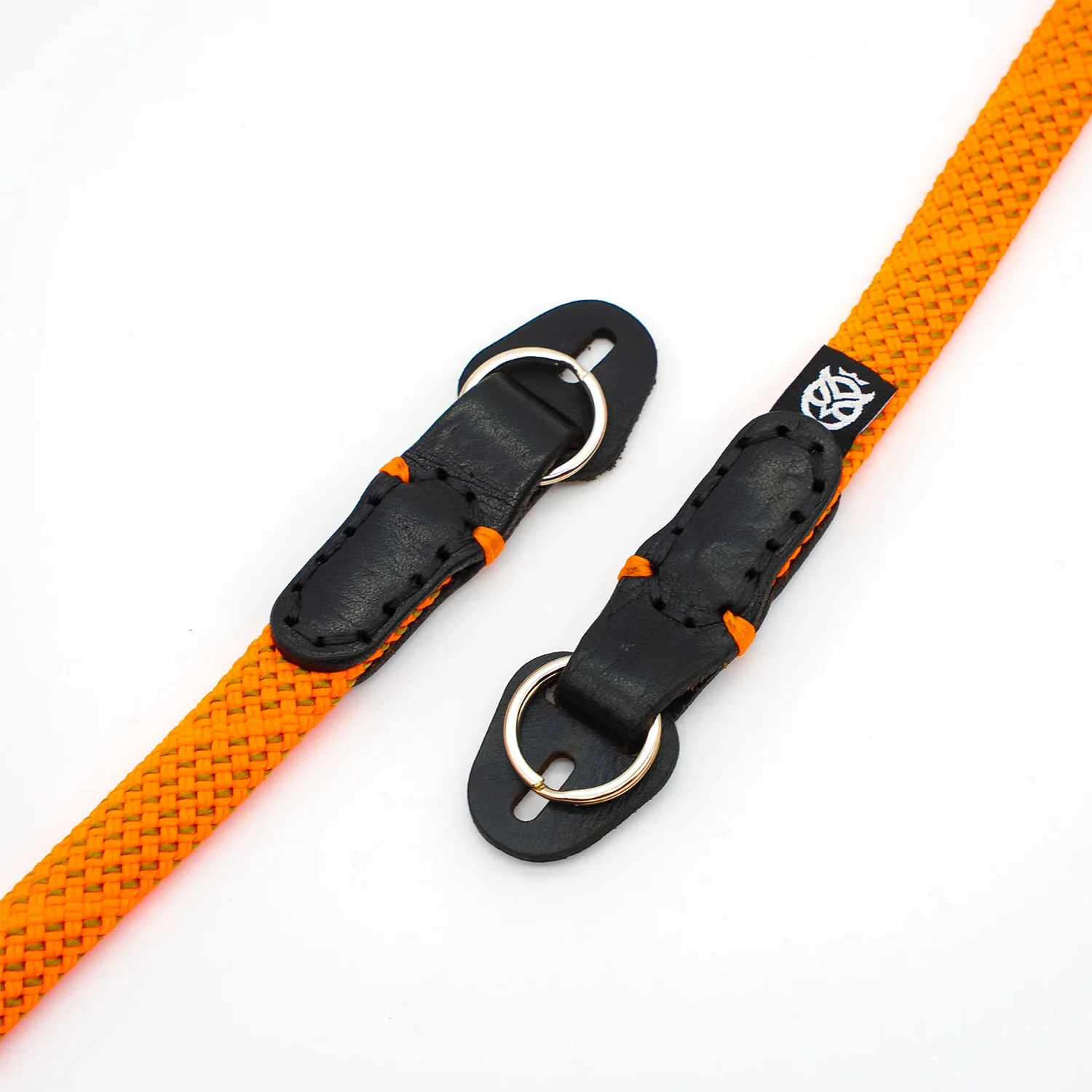 Owlkrown Flat Classic Rope Strap - Pixel Orange 45" - Image 3