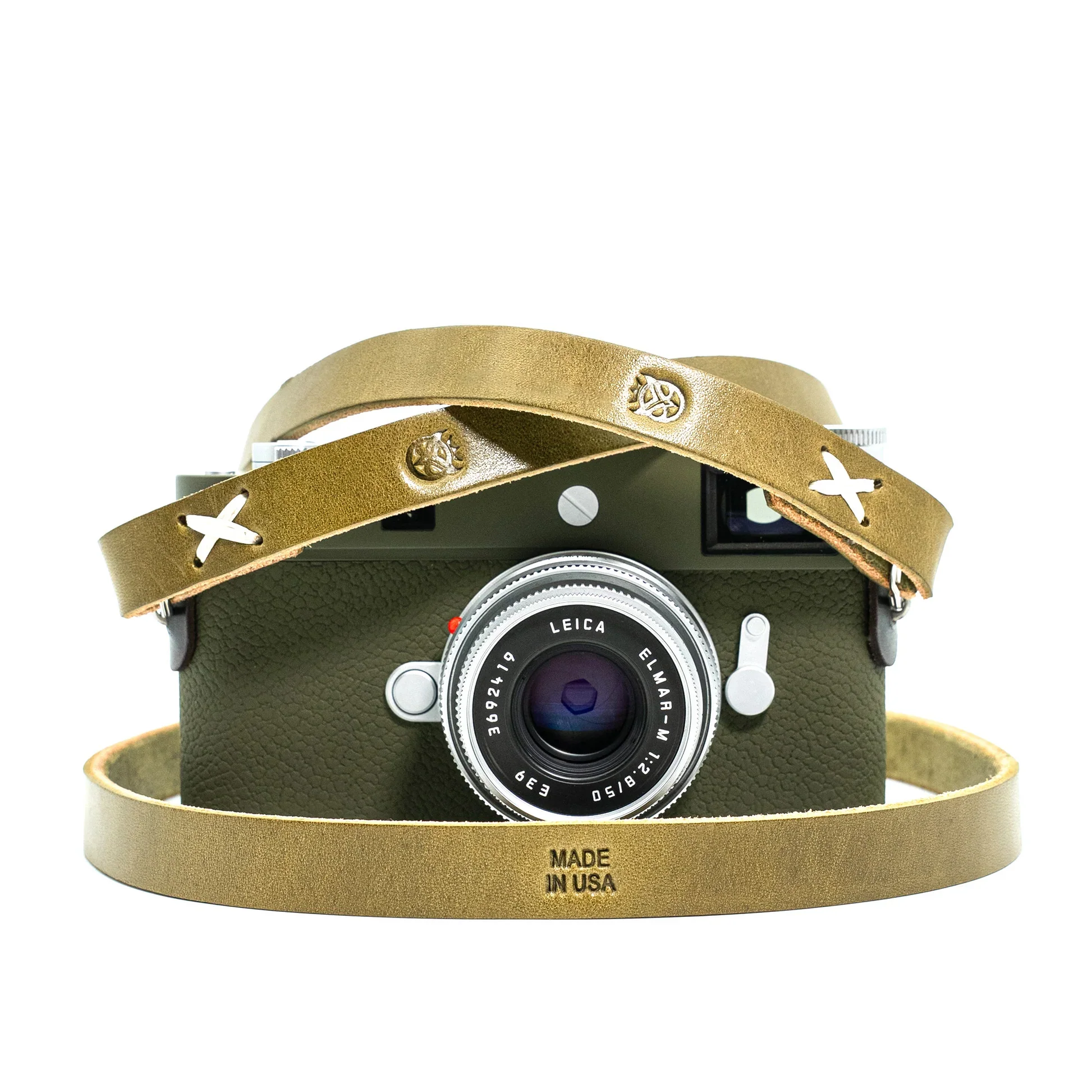Owlkrown Raw Vintage Leather Strap - Safari 45" - Image 3
