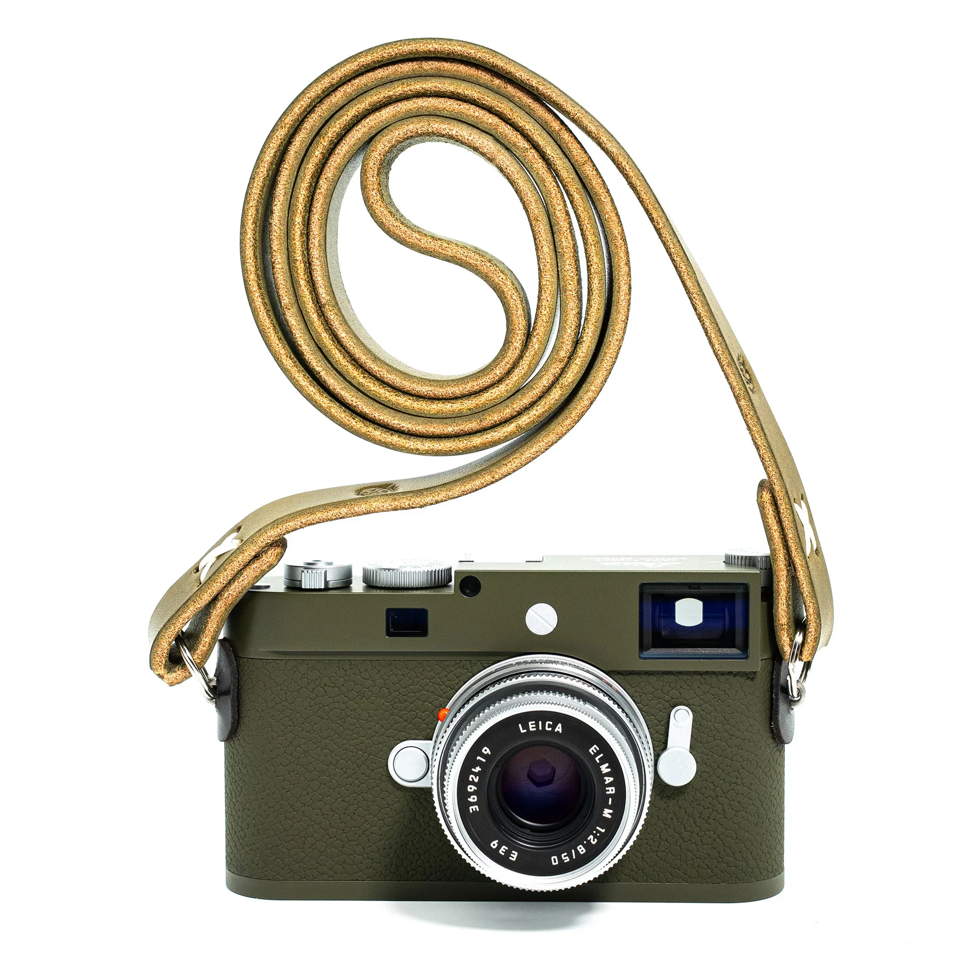 Owlkrown Raw Vintage Leather Strap - Safari 45" - Image 4