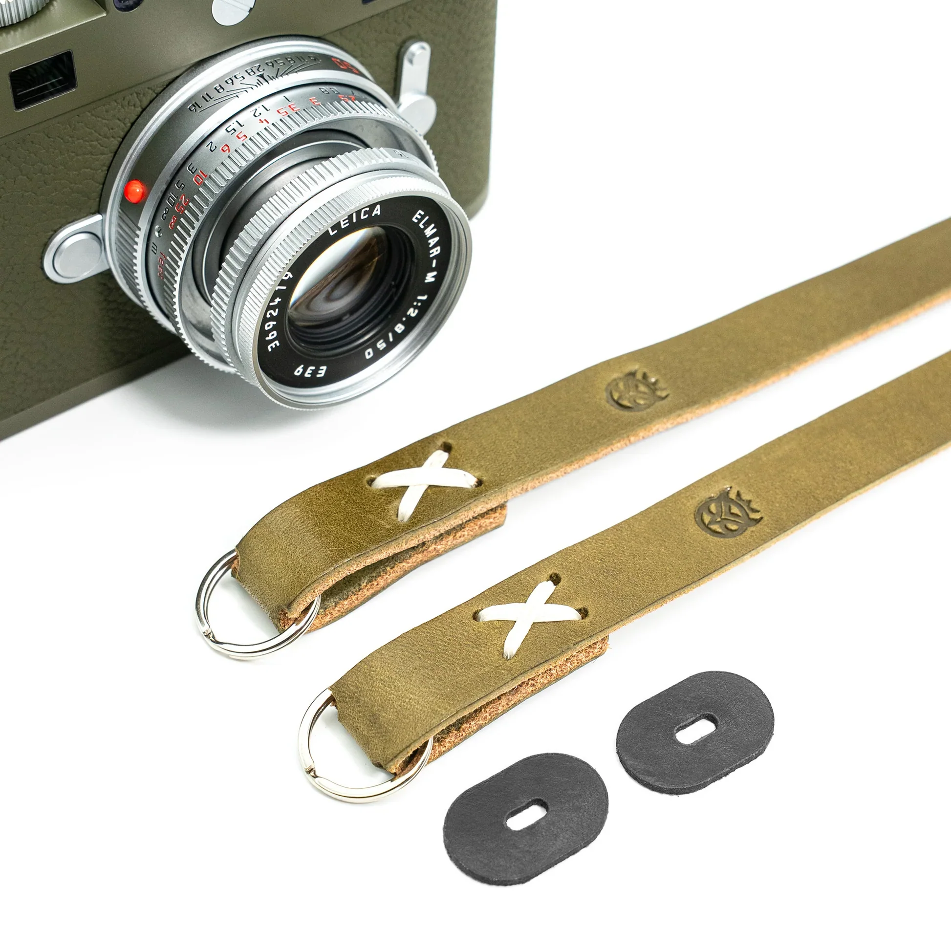 Owlkrown Raw Vintage Leather Strap - Safari 45" - Image 7