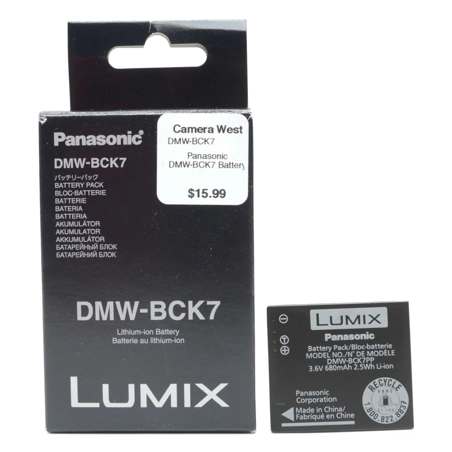 Panasonic DMW-BCK7 Battery - Image 5