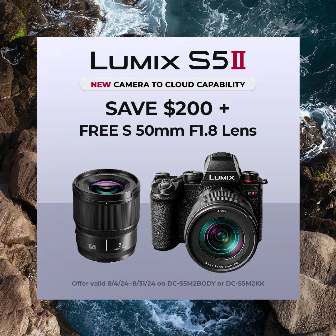 Panasonic S5 IIX + 50mm F1.8 Bundle
