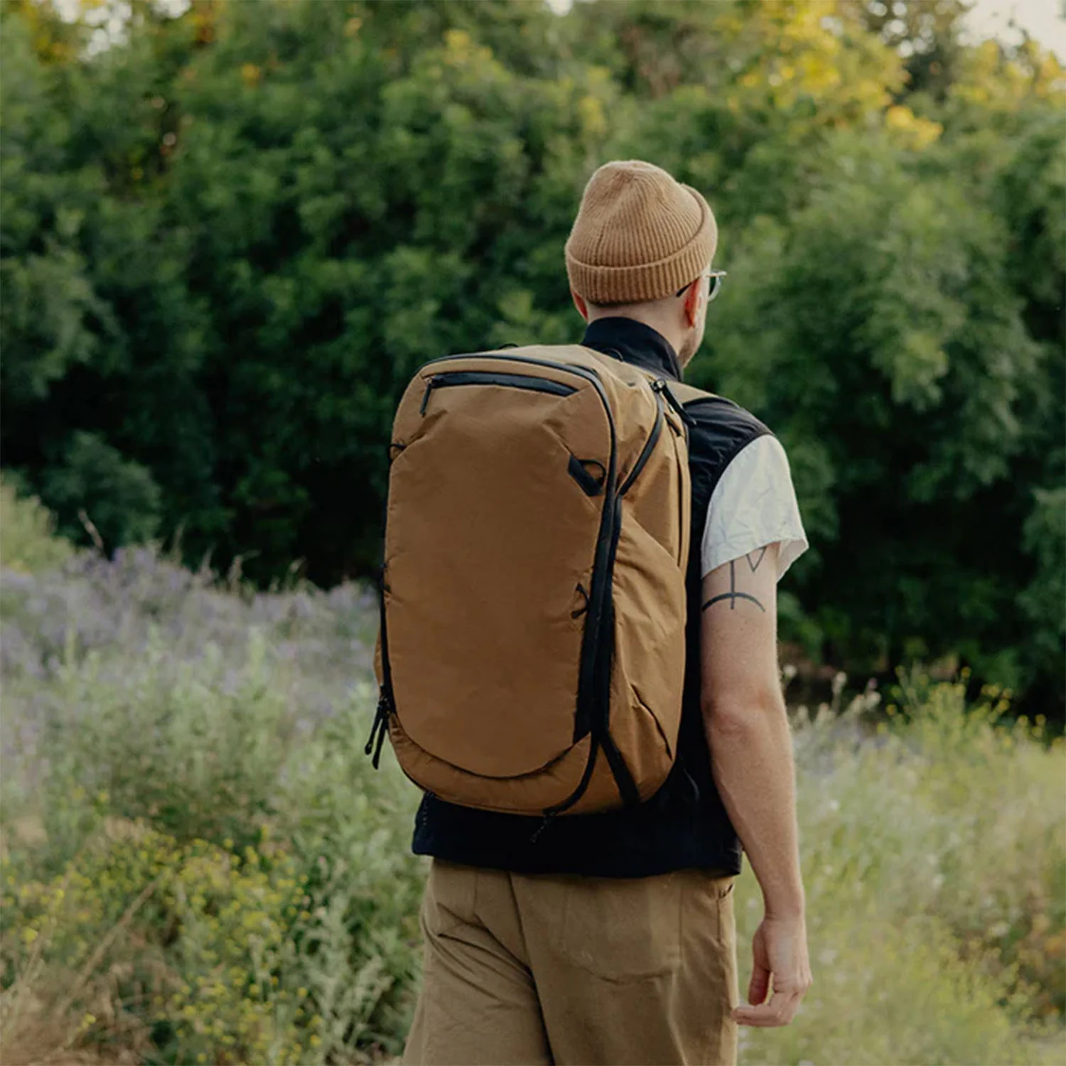 Peak Design Travel Backpack 45L Coyote - Image 6