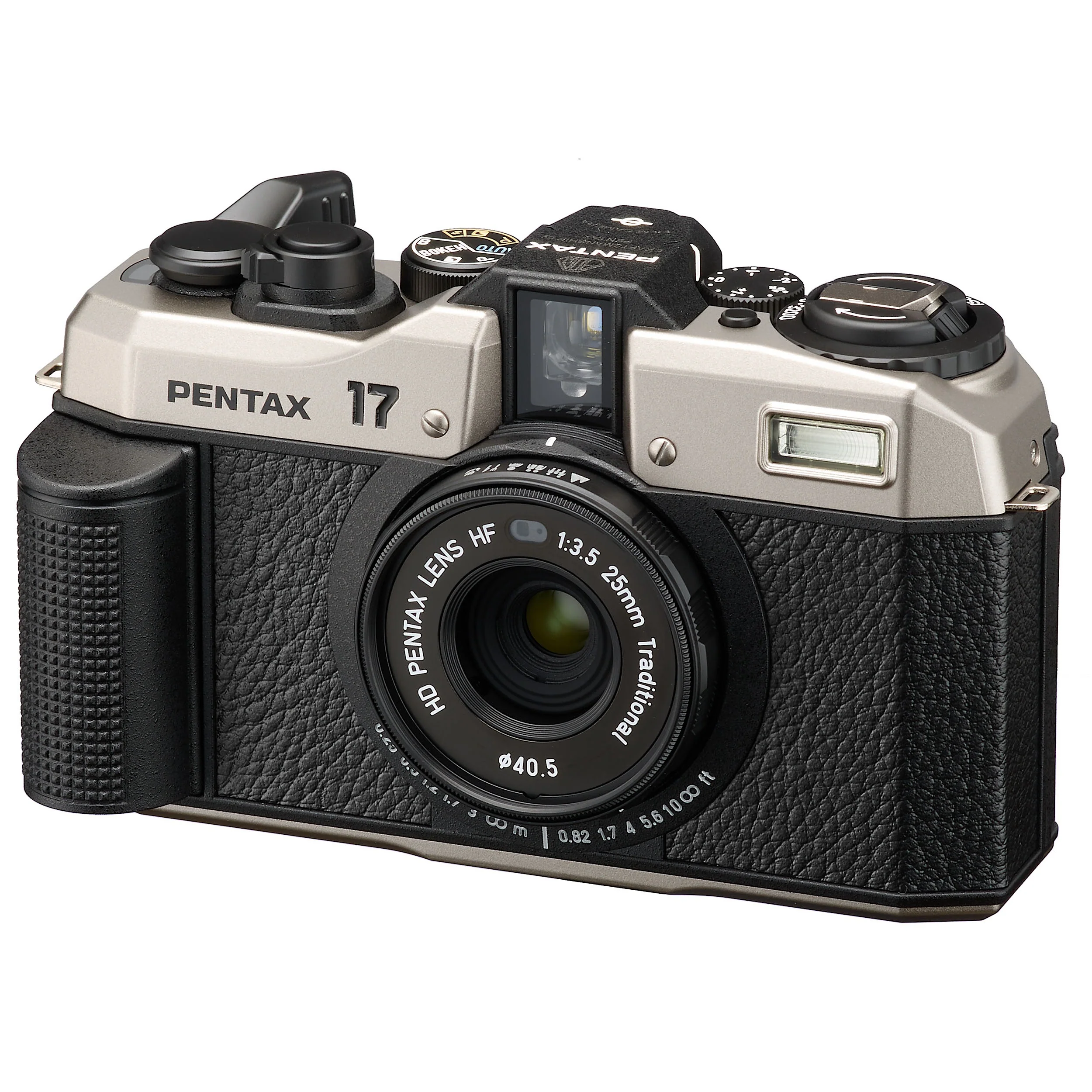 Pentax 17 Dark Silver Film Camera - Image 2