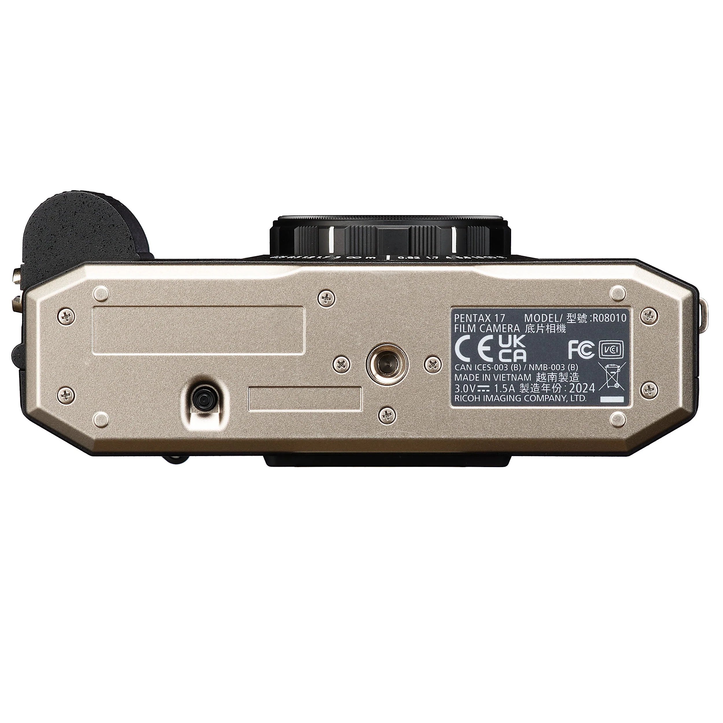 Pentax 17 Dark Silver Film Camera - Image 6