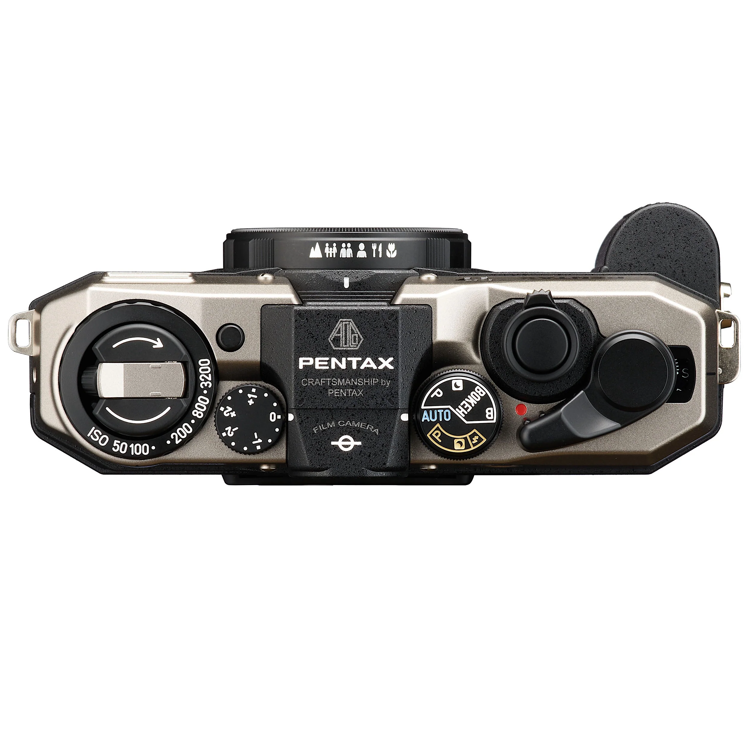Pentax 17 Dark Silver Film Camera - Image 7