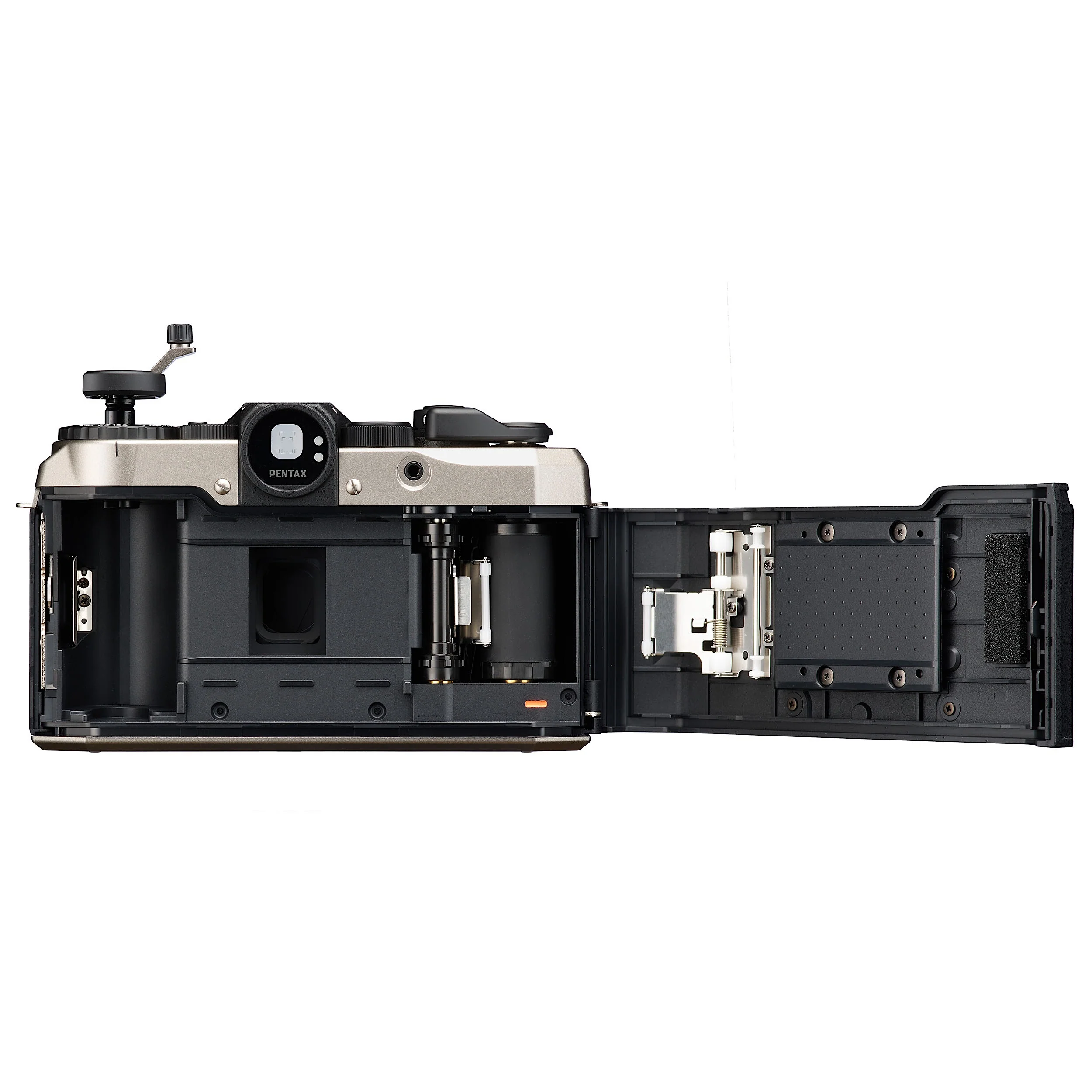 Pentax 17 Dark Silver Film Camera - Image 8