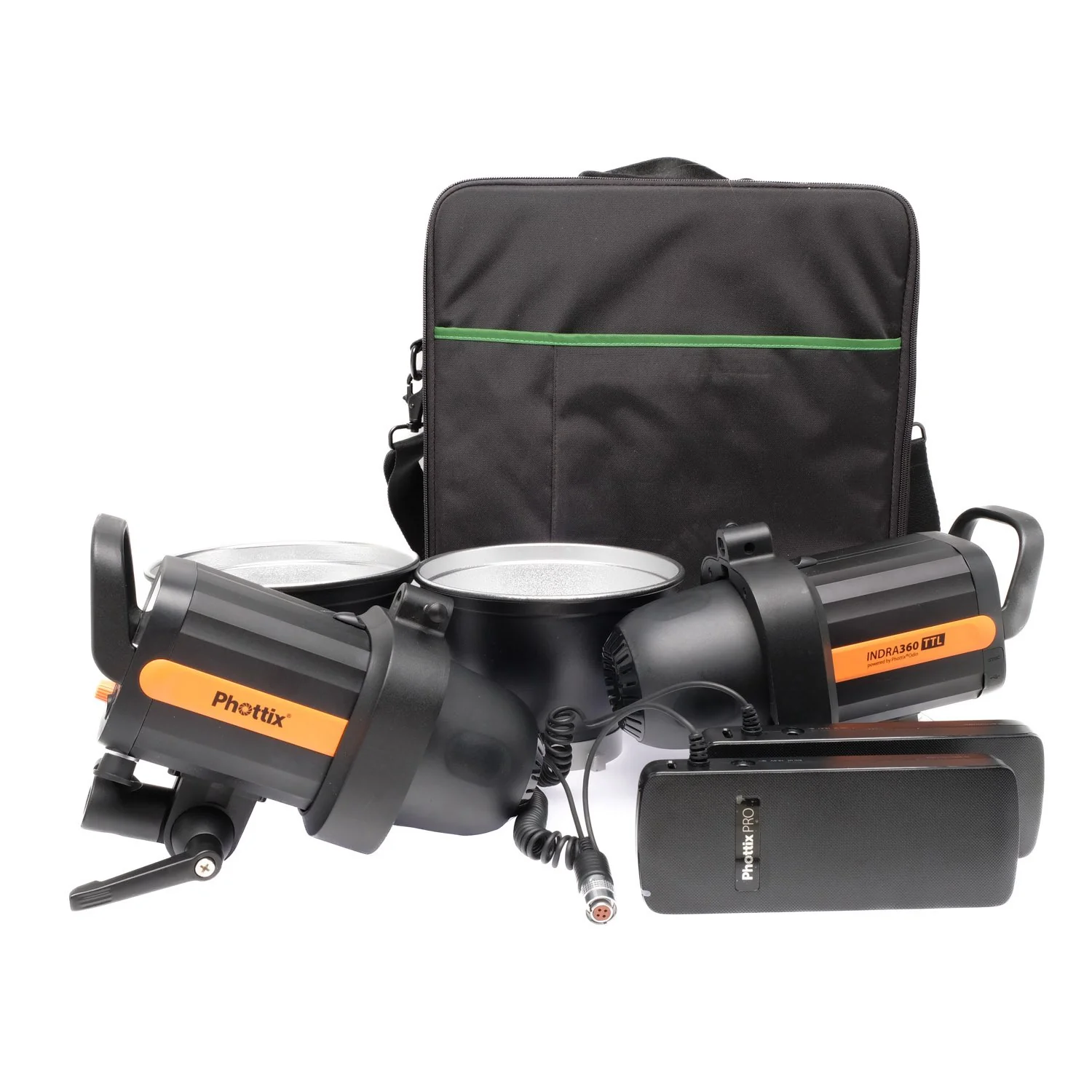 Phottix Indra360 TTL Studio 2 Light Kit 20002340605h - Image 6