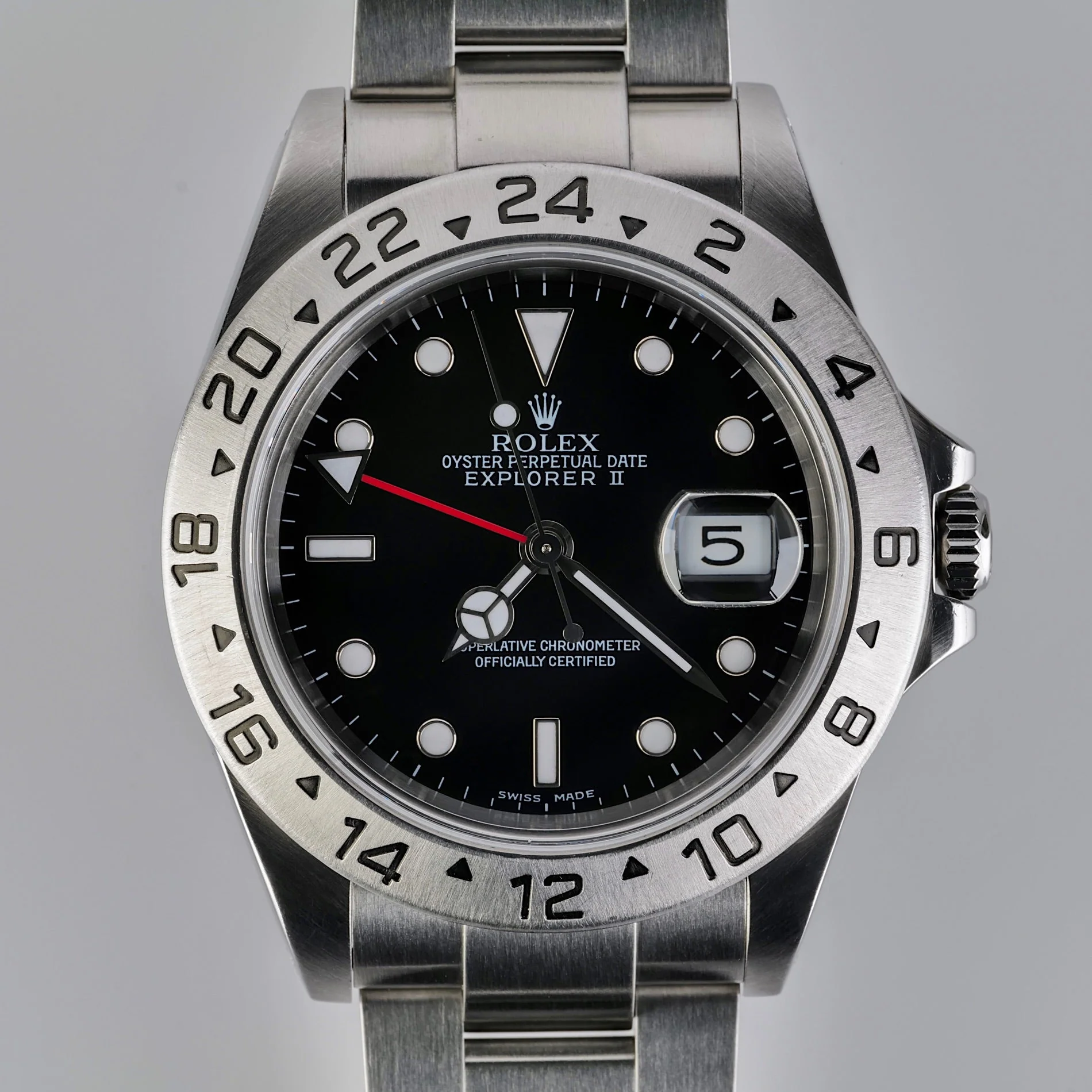 Rolex Explorer II Ref 16570, Boxed K460565