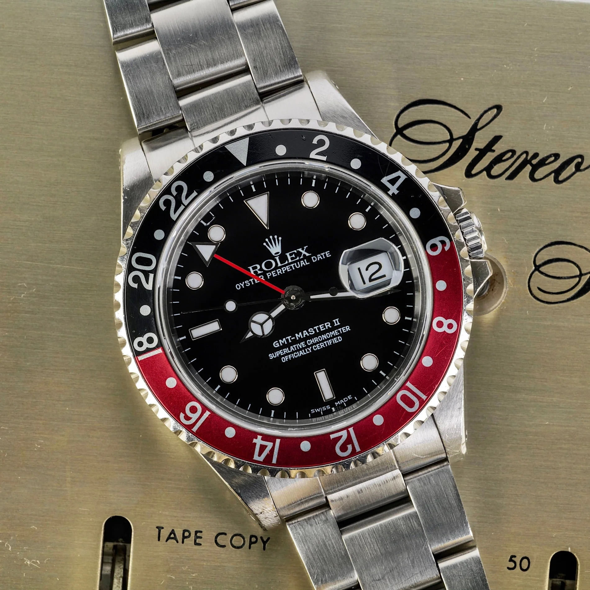 Rolex GMT Master II Coke Ref 16710 S890754
