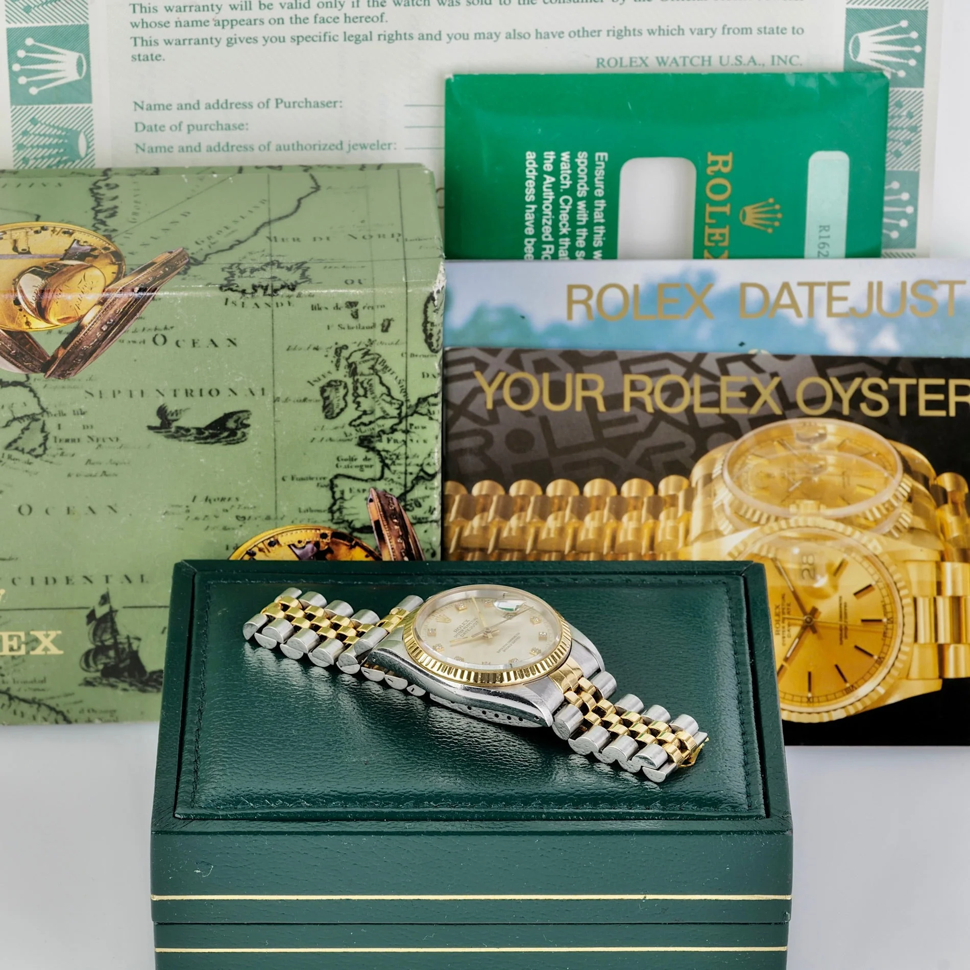 Rolex Diamond Dial Two-Tone Ref 16233 L977927 - Image 4