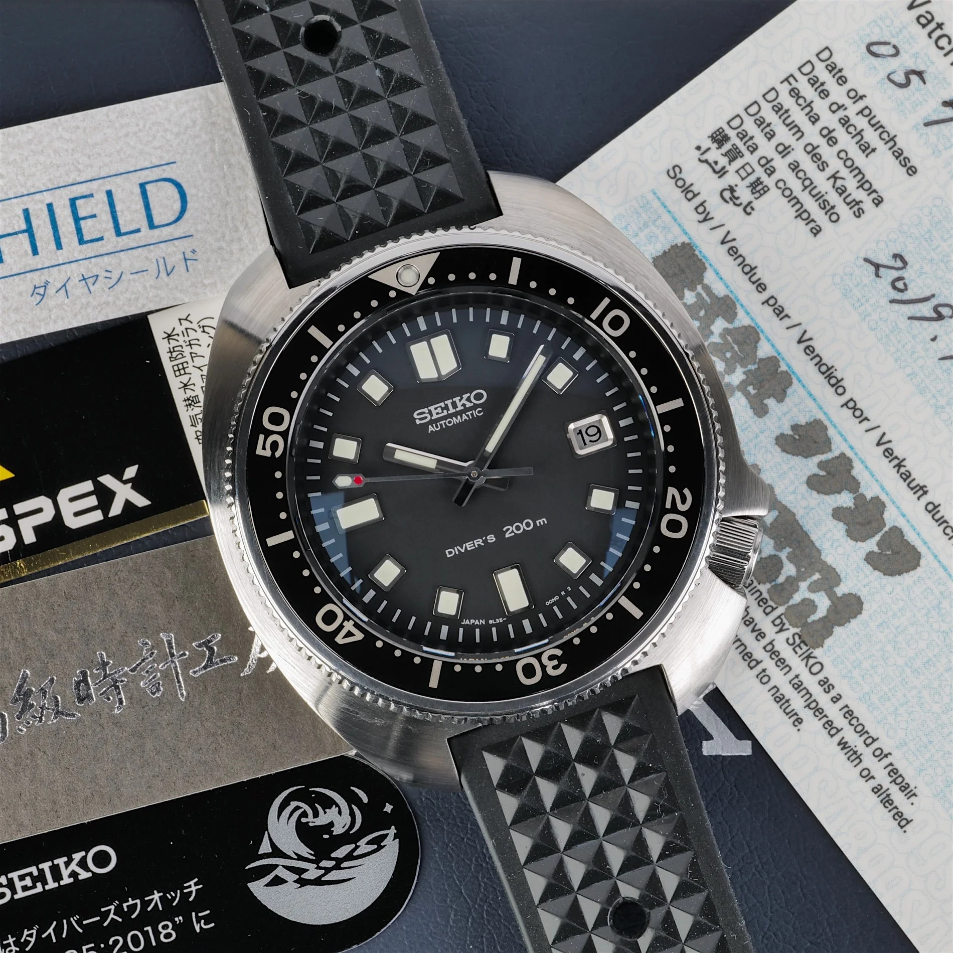 Seiko Prospex 1970 Divers Recreation 6105 Captain Willard 571