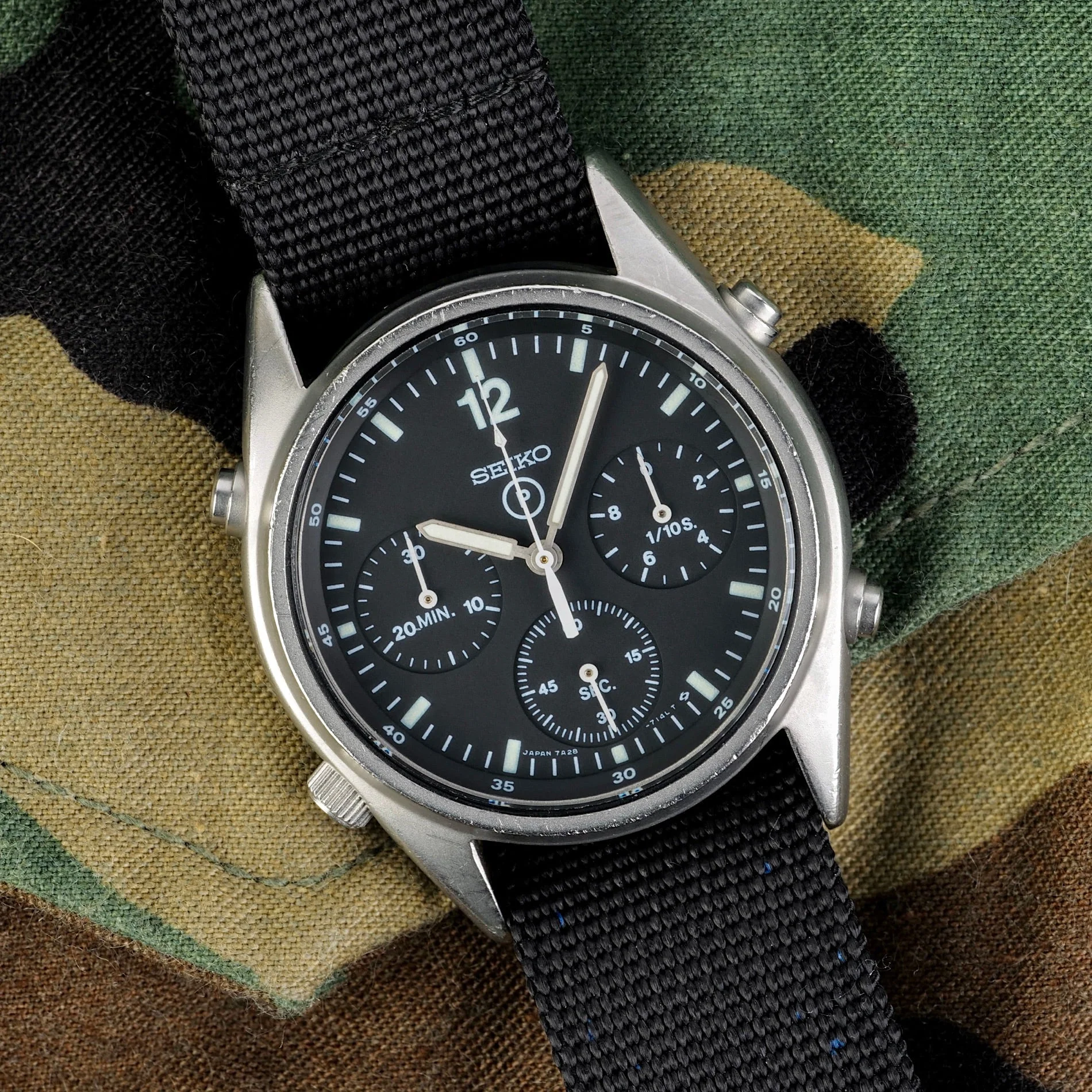 Seiko RAF GEN1 Chronograph 7A28-7120 482143