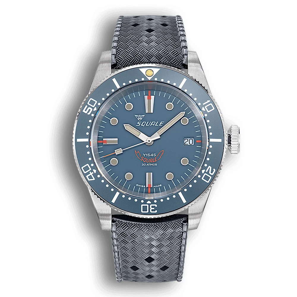Squale 1545 Grey Rubber