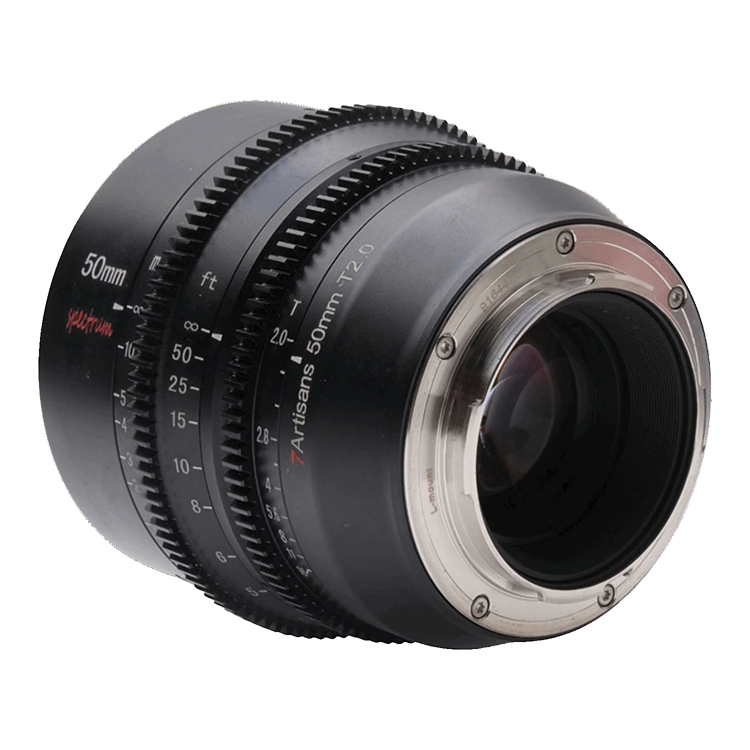 7 Artisan 50mm f2 Spectrum L Mount Cine, Boxed 91644 - Image 5