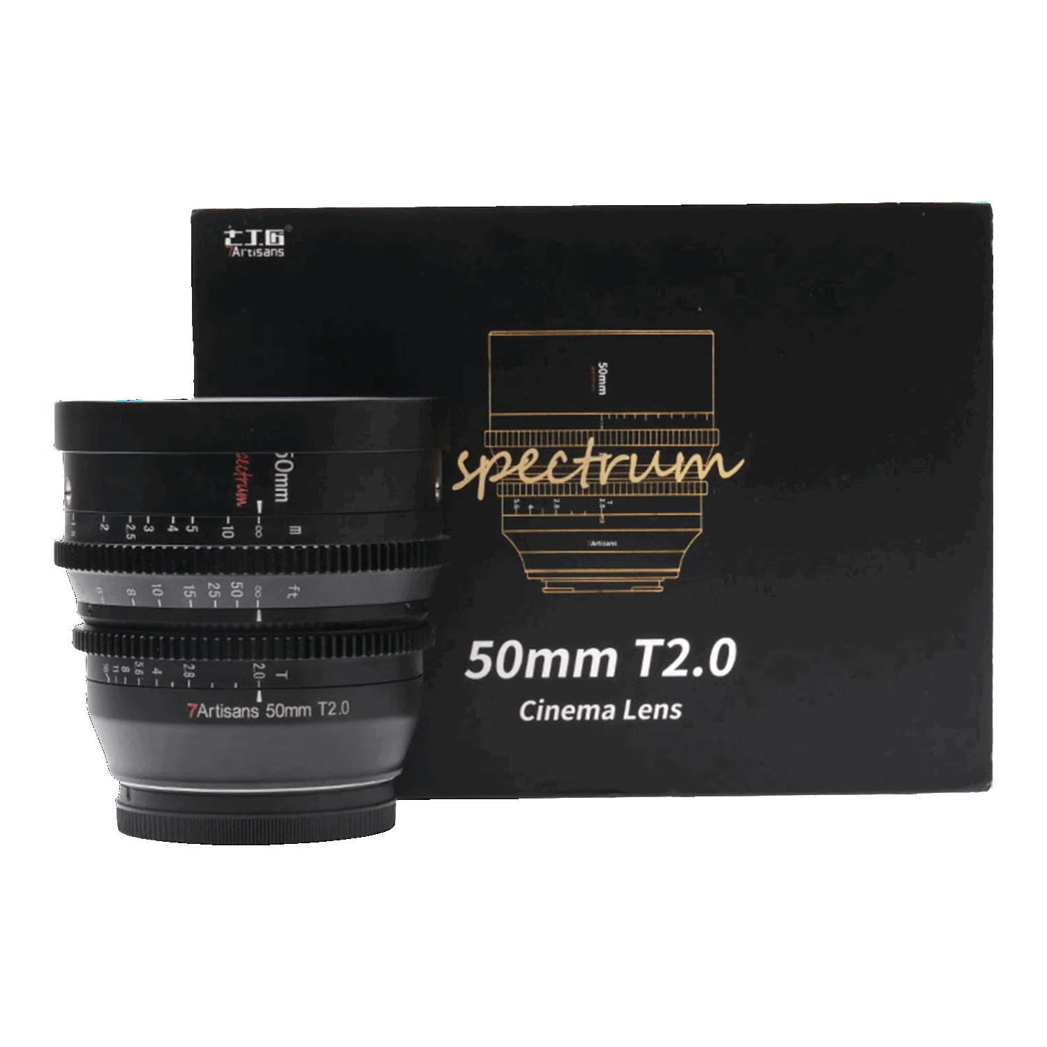 7 Artisan 50mm f2 Spectrum L Mount Cine, Boxed 91644 - Image 8