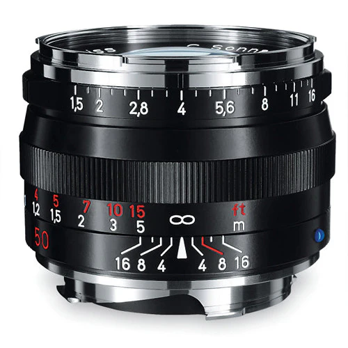 Zeiss 50mm f1.5 C-Sonnar T* ZM - Black
